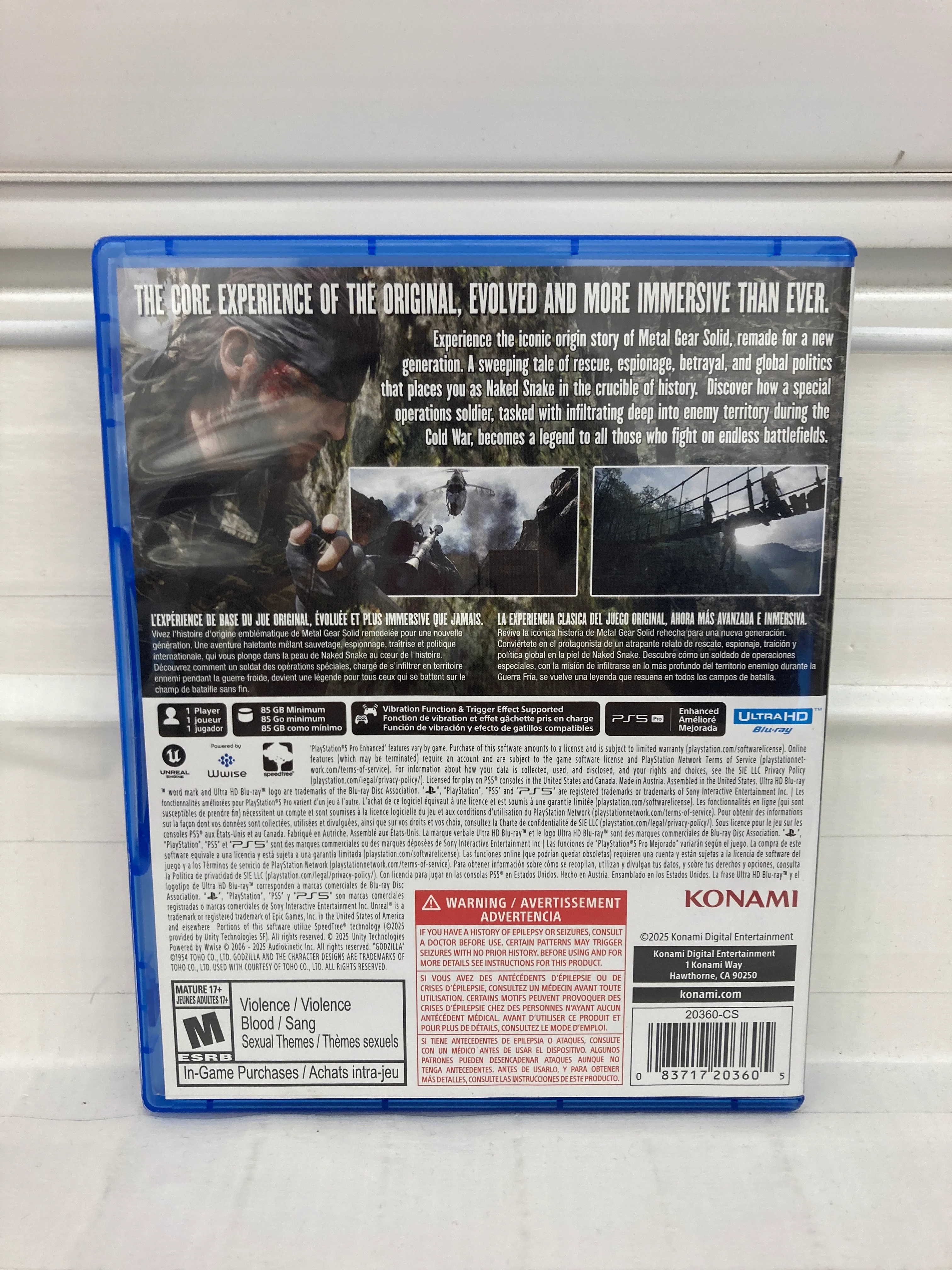 Metal Gear Solid Delta: Snake Eater - Playstation 5 - Image 2