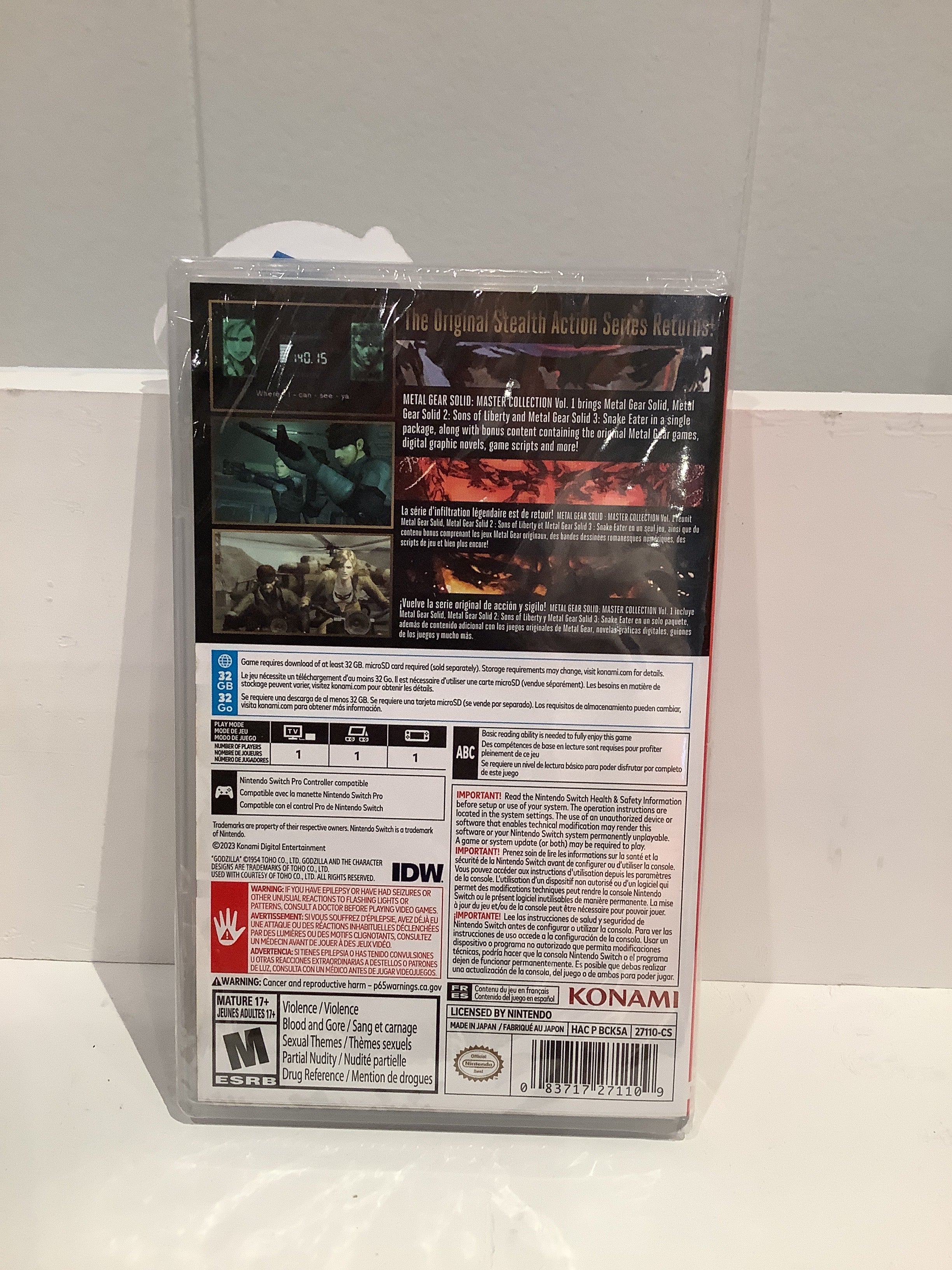 Metal Gear Solid: Master Collection Vol. 1 - Nintendo Switch - Image 2
