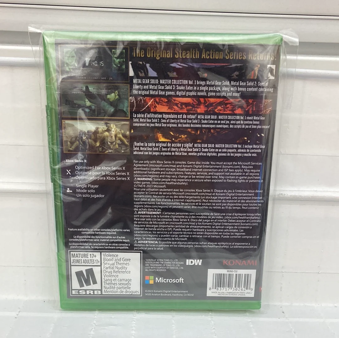 Metal Gear Solid: Master Collection Vol. 1 - Xbox Series X - Image 2