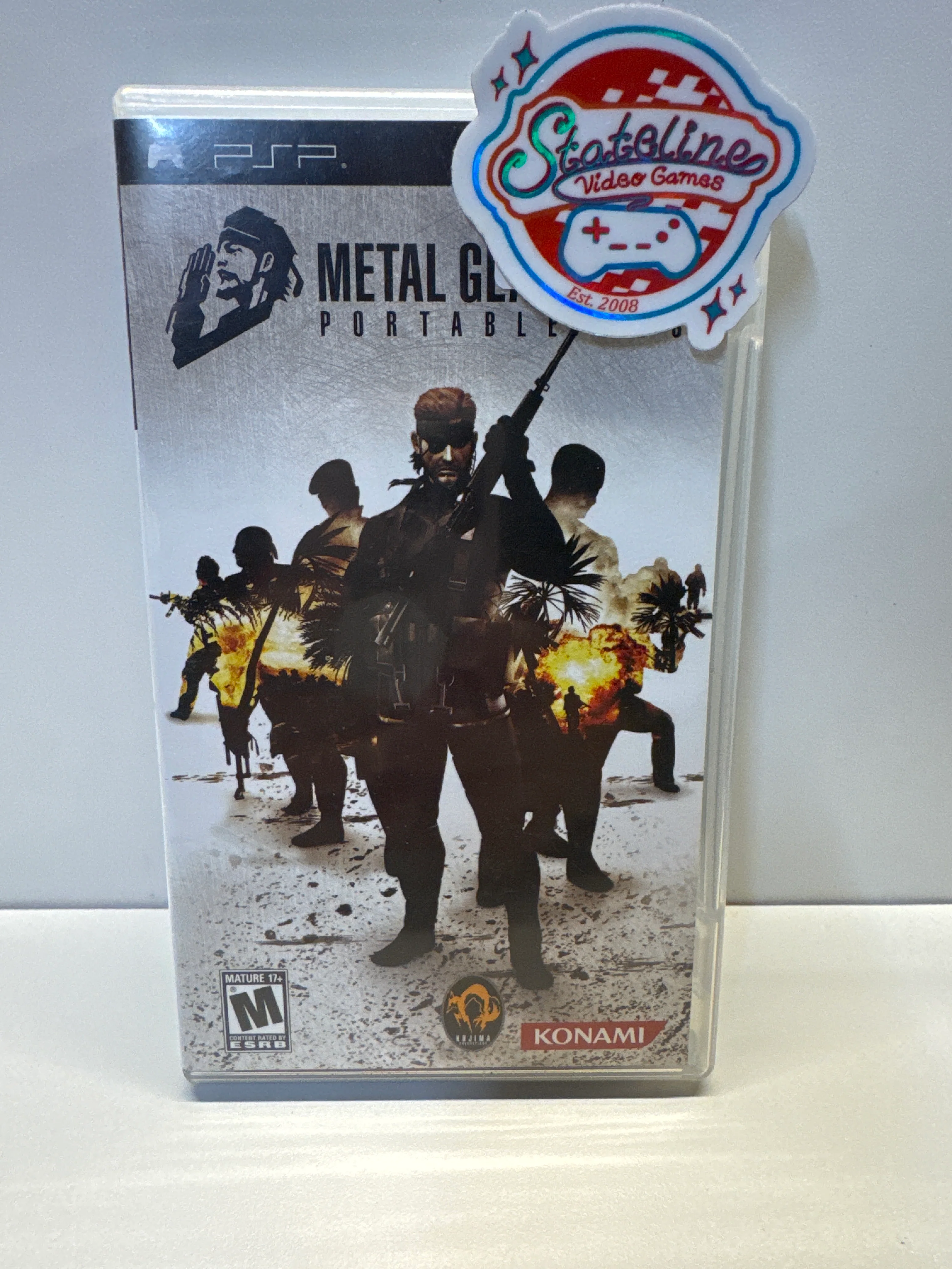 Metal Gear Solid Portable Ops - PSP