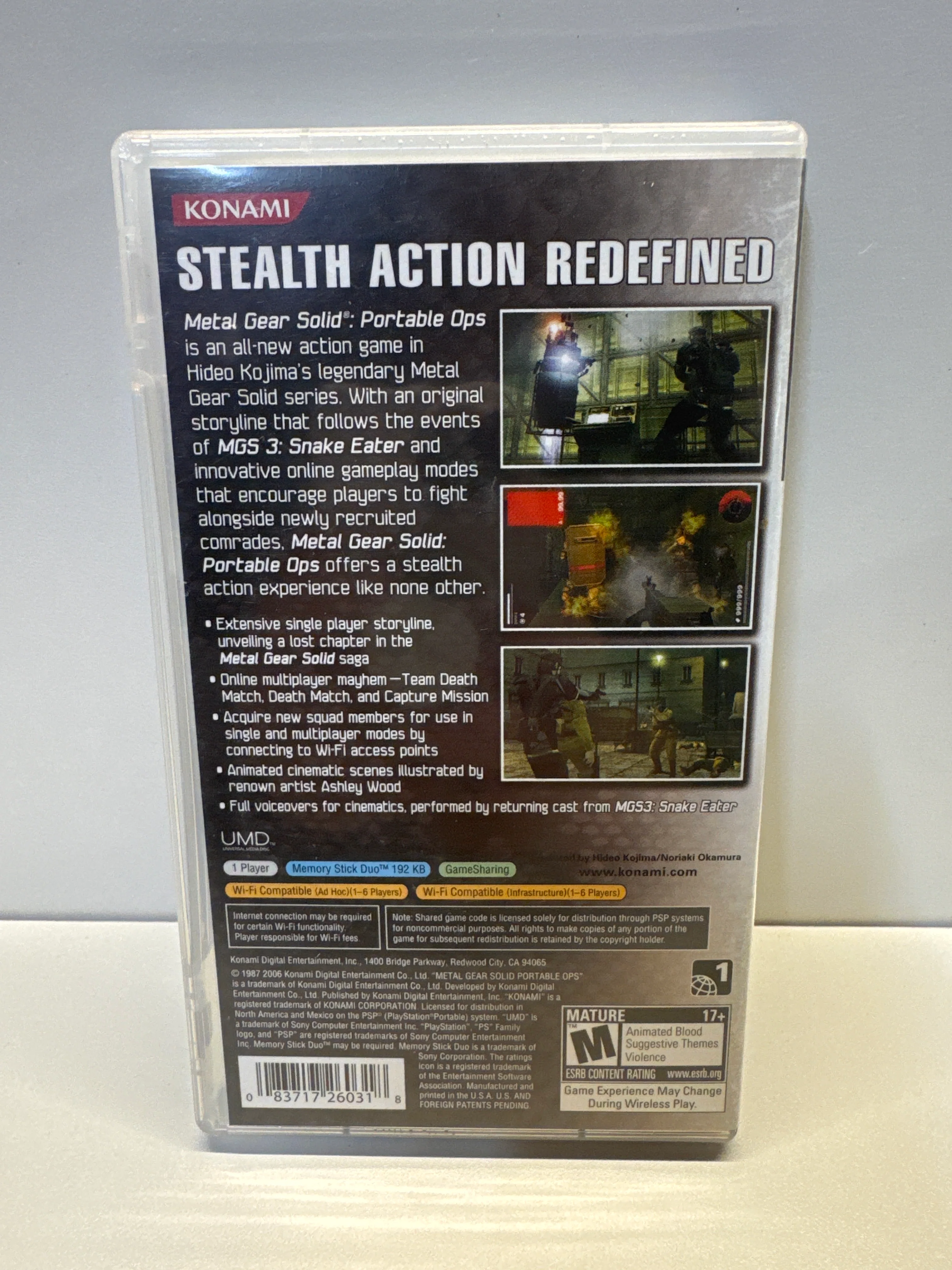 Metal Gear Solid Portable Ops - PSP - Image 2