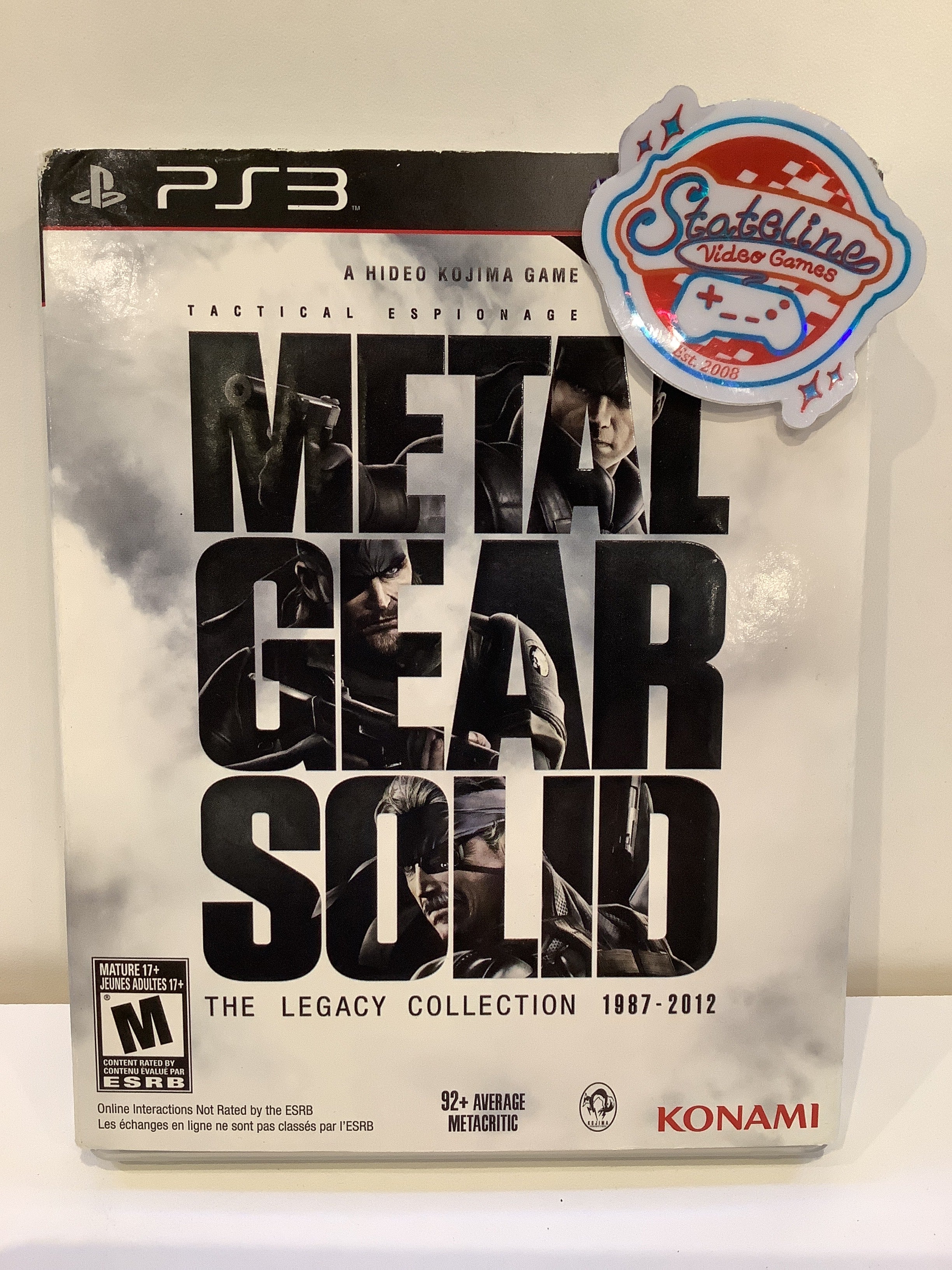 Metal Gear Solid: The Legacy Collection [Artbook Bundle] - Playstation 3
