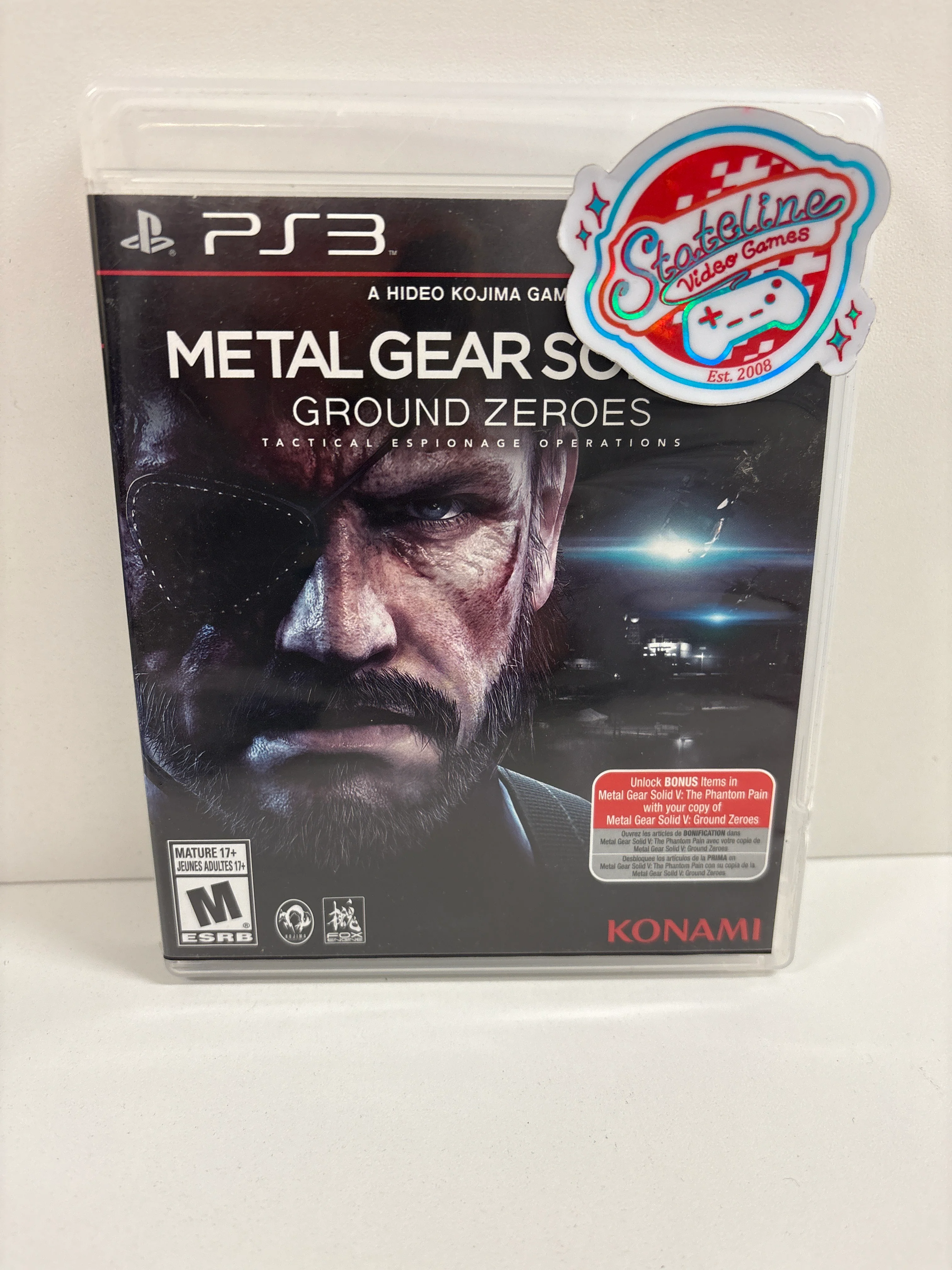 Metal Gear Solid V: Ground Zeroes - Playstation 3