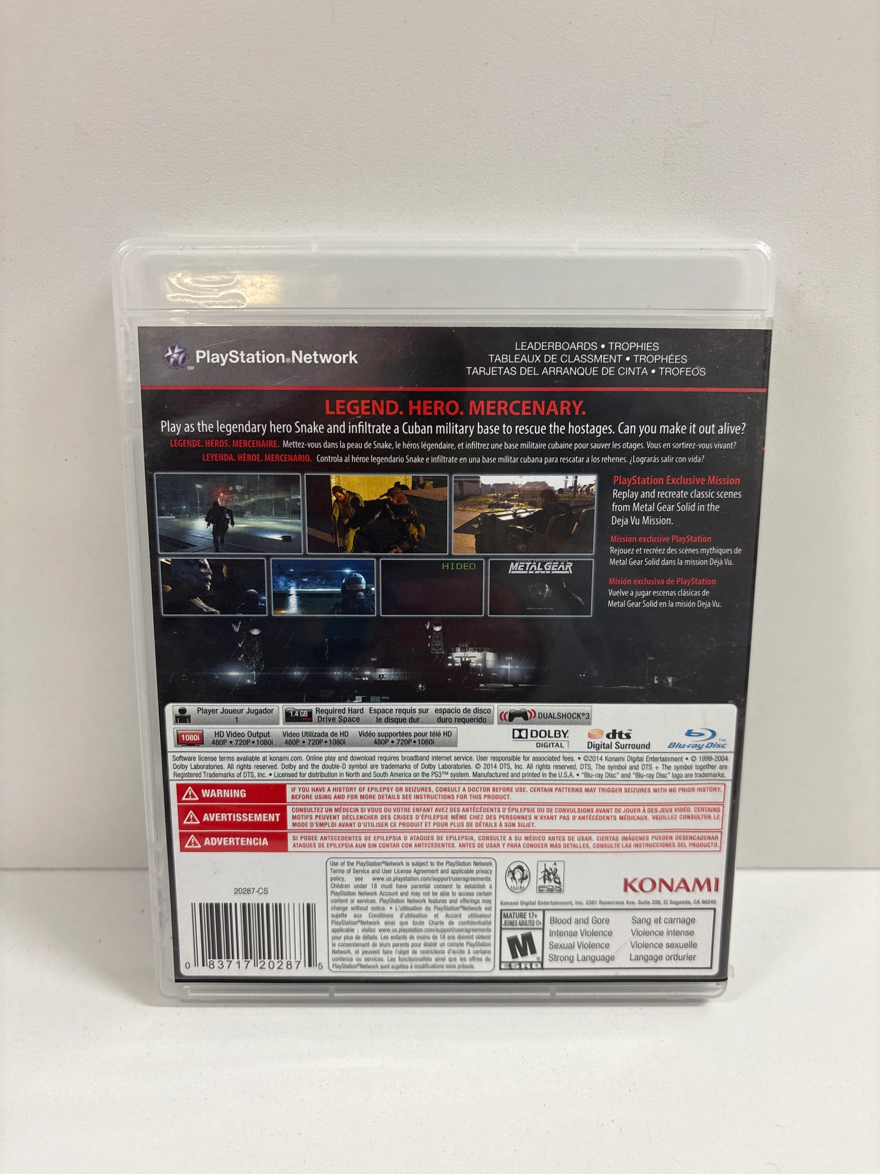 Metal Gear Solid V: Ground Zeroes - Playstation 3 - Image 2