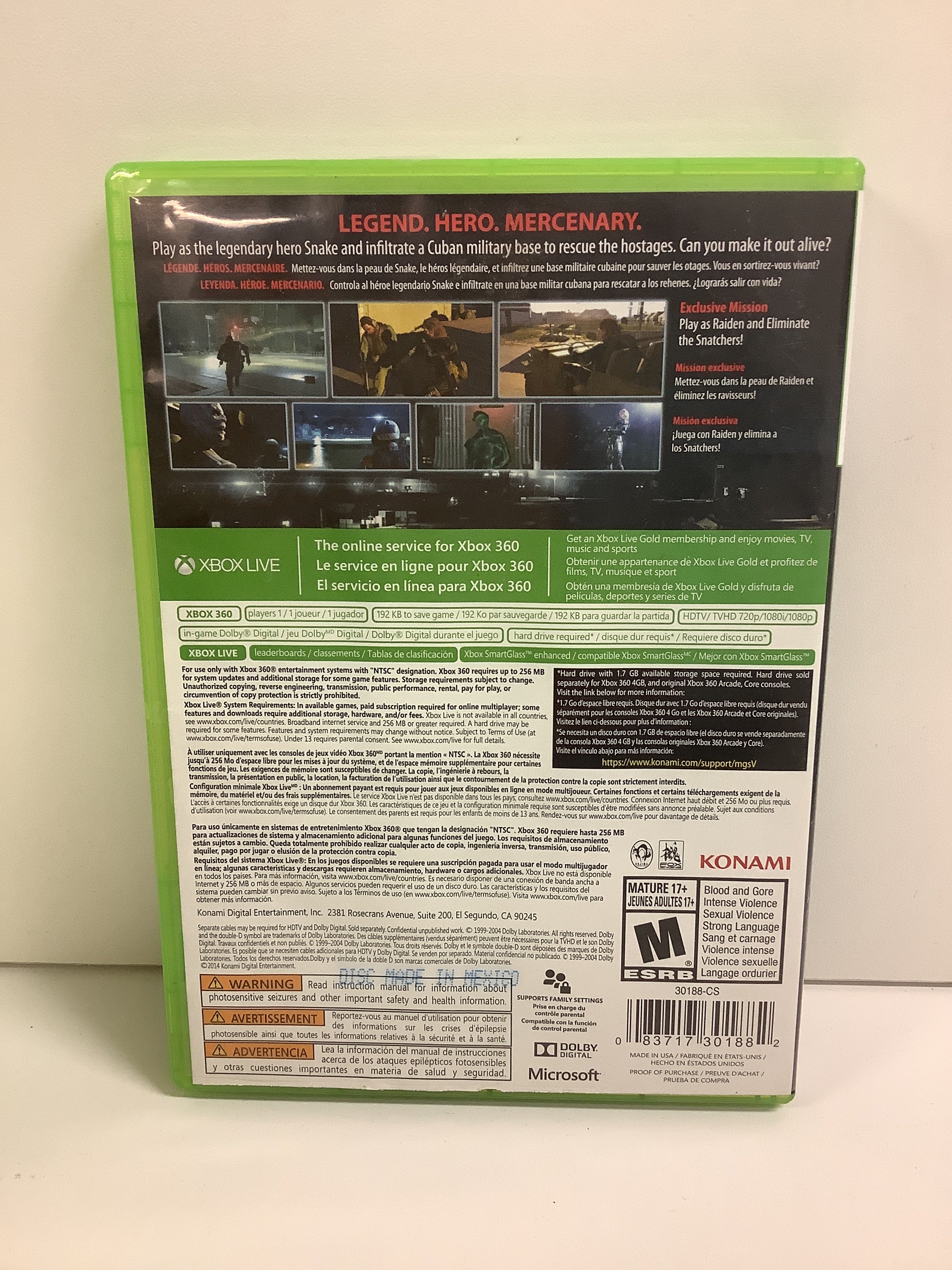 Metal Gear Solid V: Ground Zeroes - Xbox 360 - Image 2
