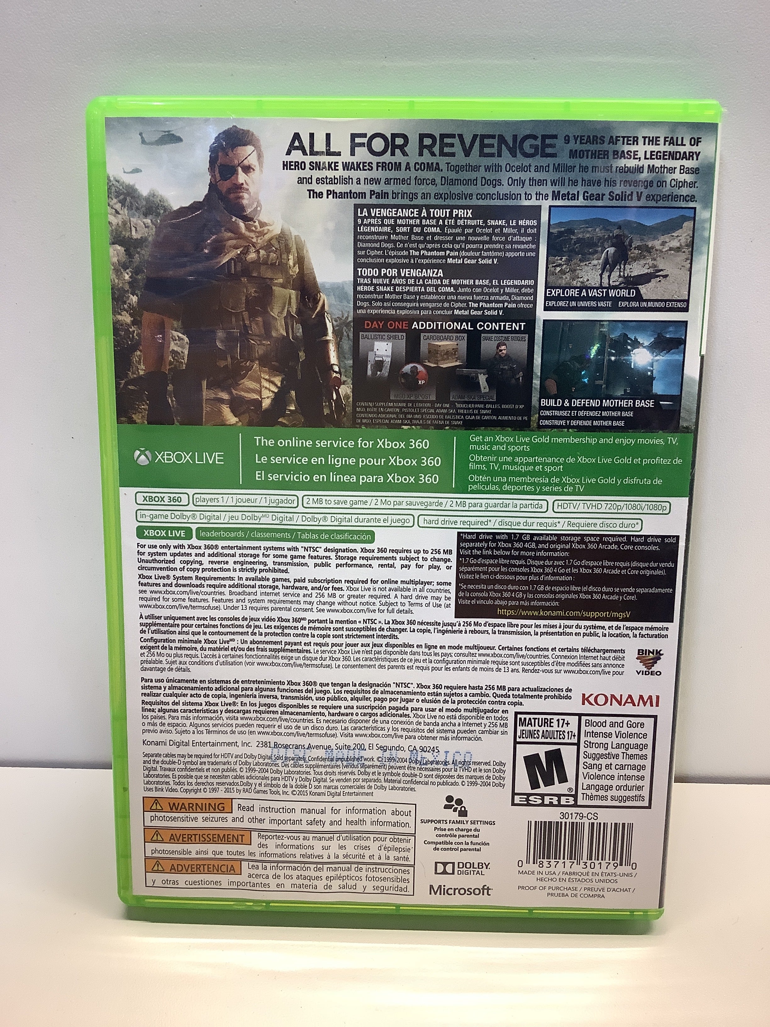 Metal Gear Solid V: The Phantom Pain [Day One] - Xbox 360 - Image 2