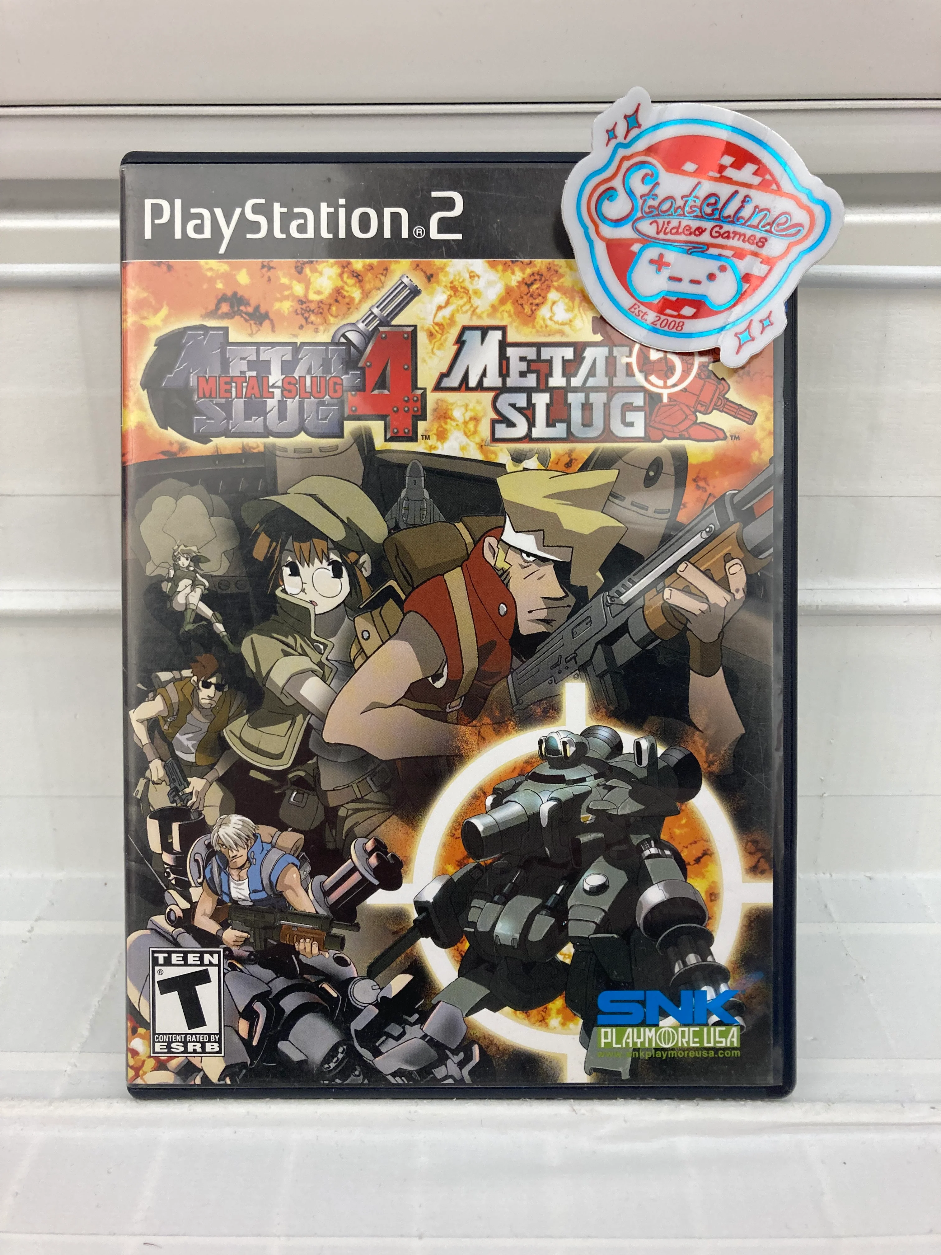 Metal Slug 4 & 5 - Playstation 2