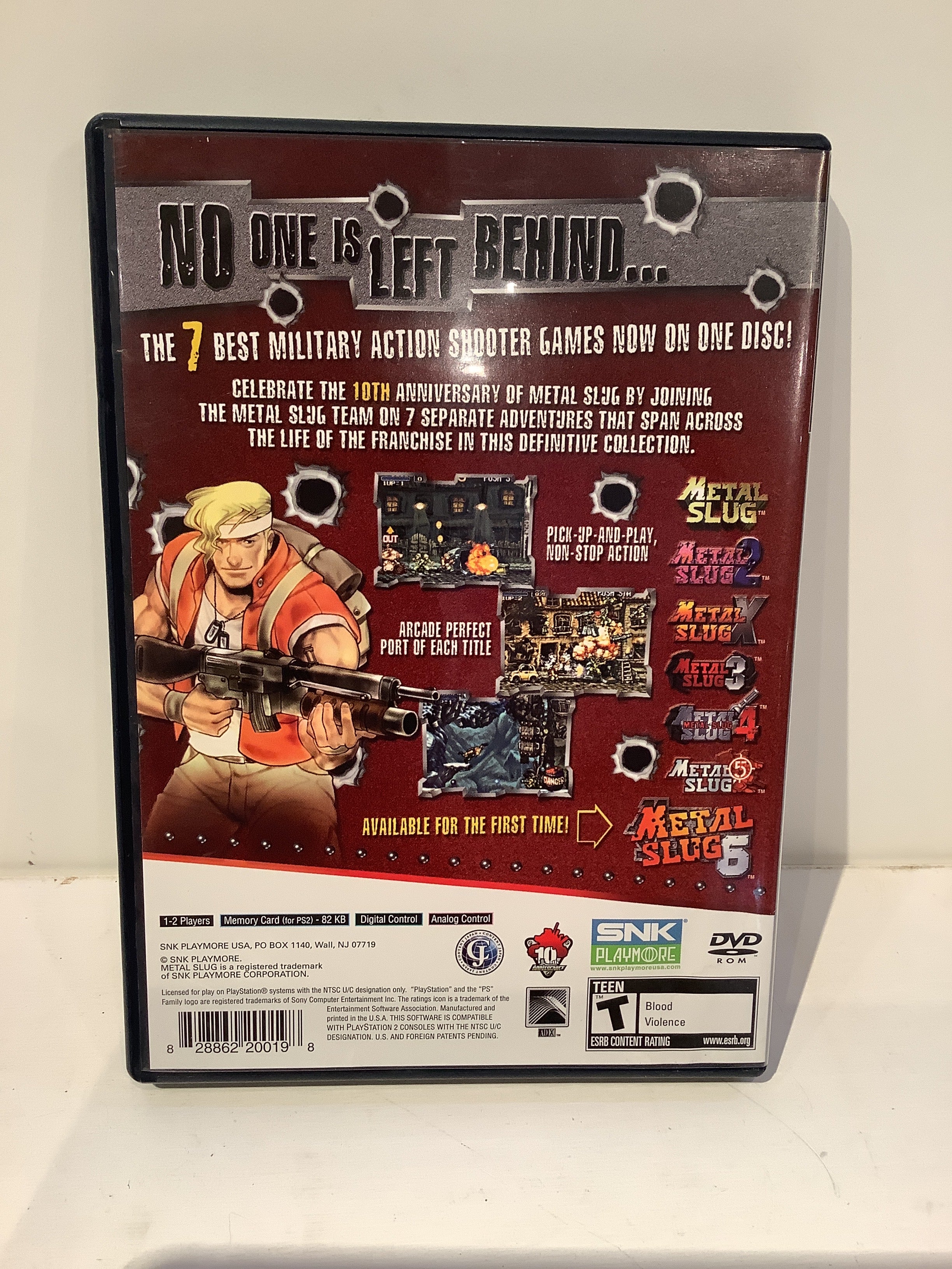 Metal Slug Anthology - Playstation 2 - Image 2
