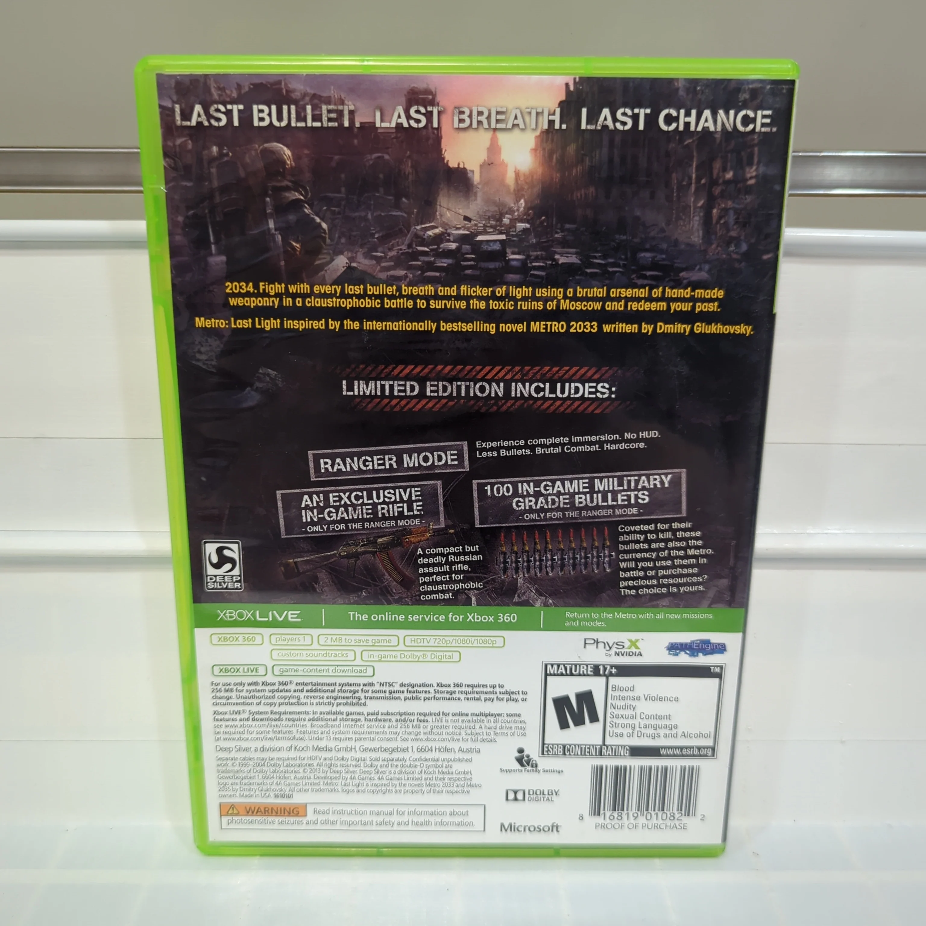 Metro: Last Light Limited Edition - Xbox 360 - Image 2