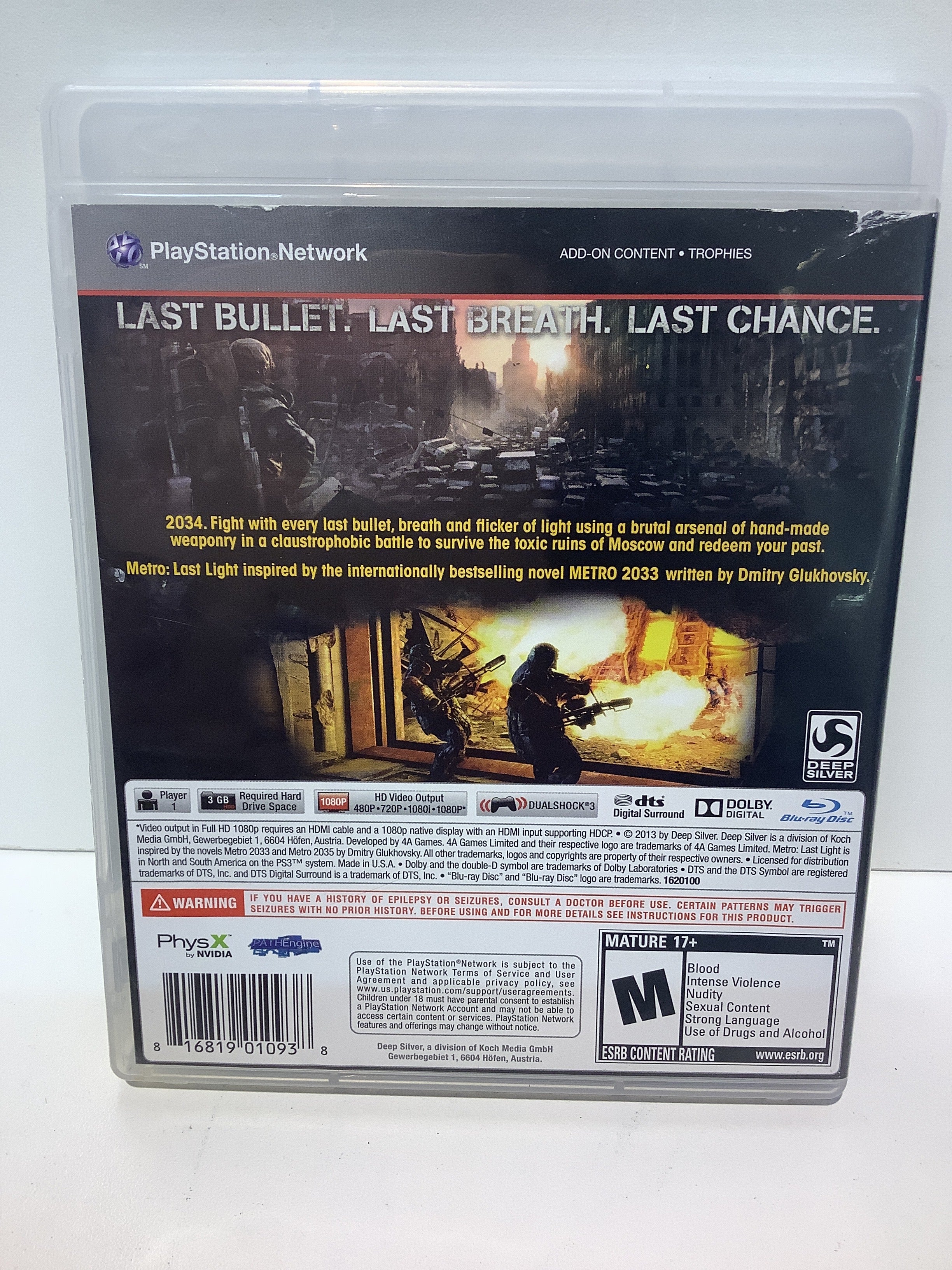 Metro: Last Light - Playstation 3 - Image 2