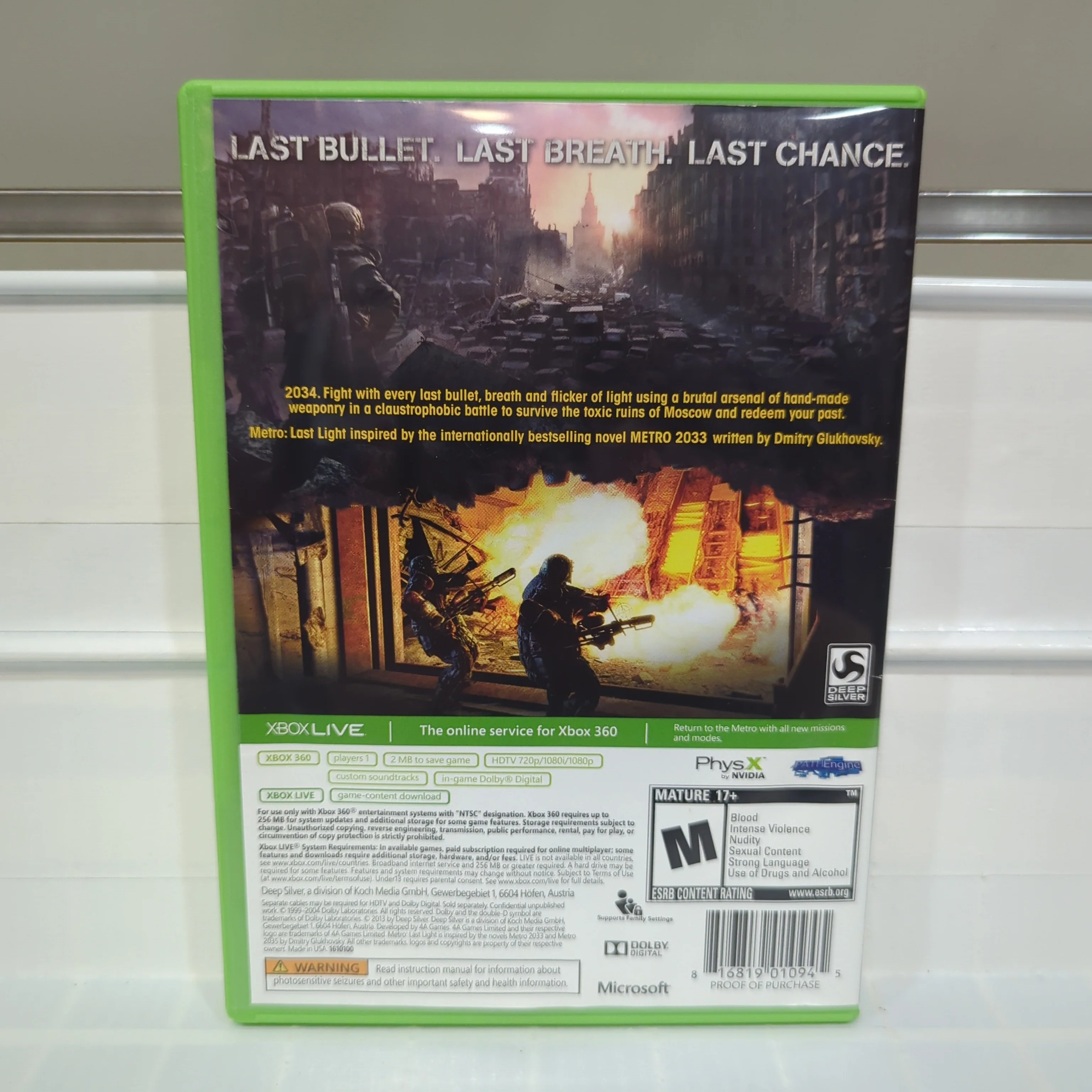Metro: Last Light - Xbox 360 - Image 2