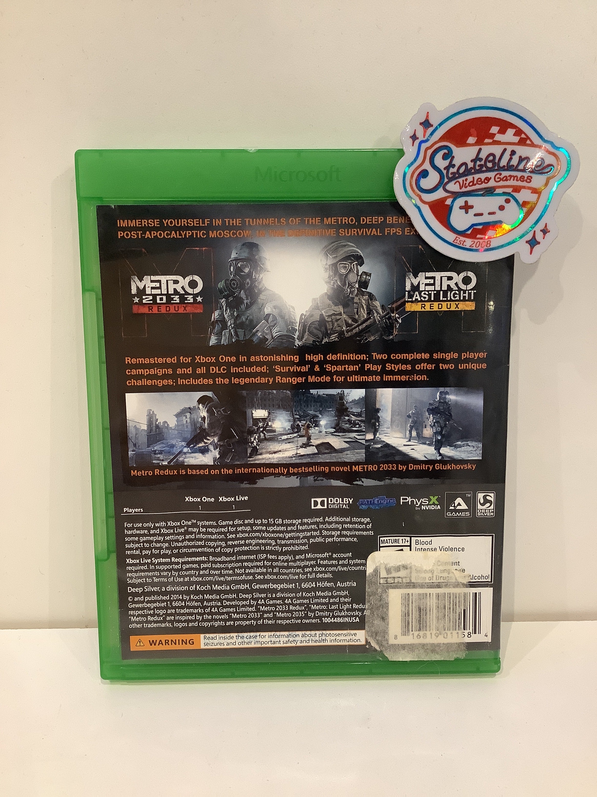 Metro Redux - Xbox One - Image 2