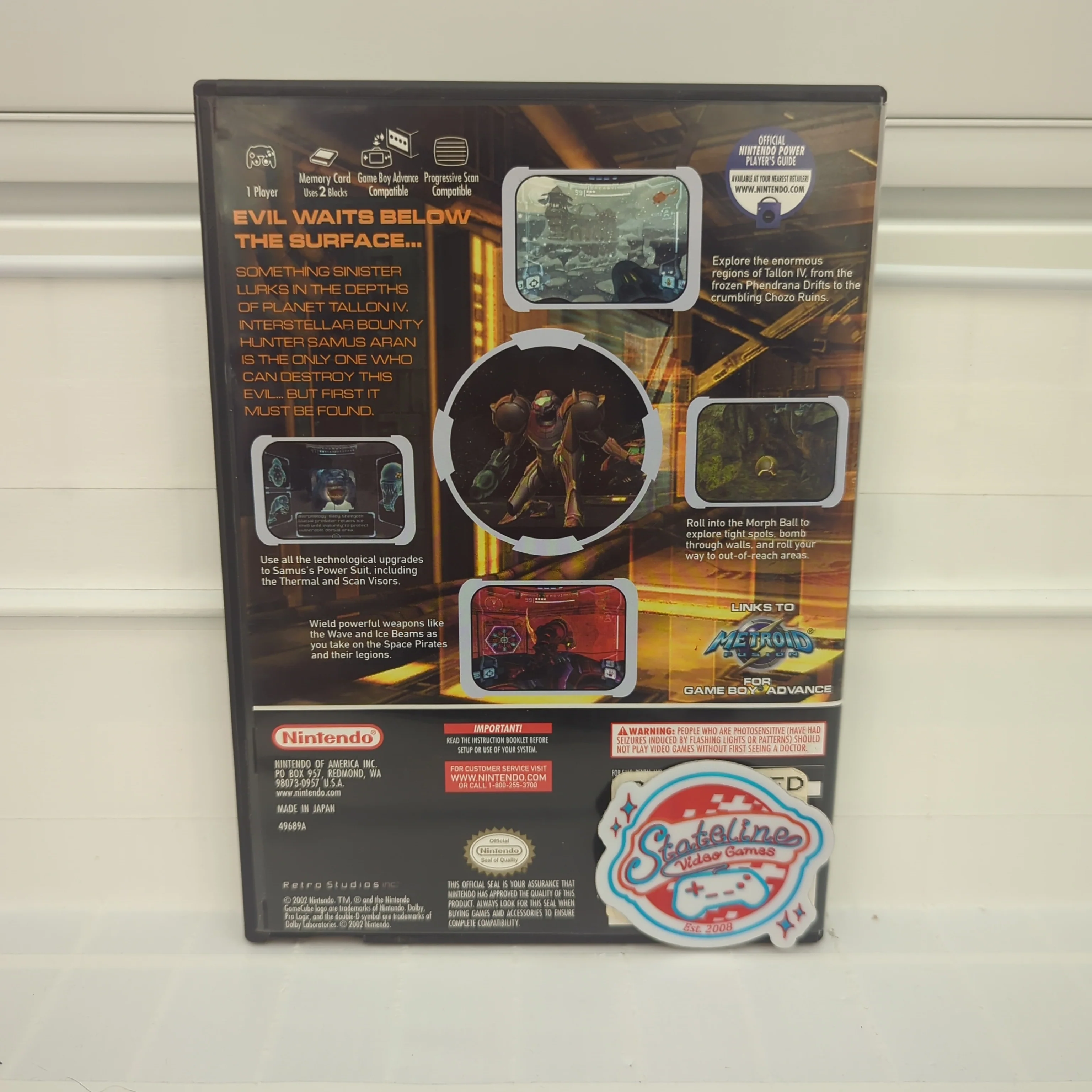 Metroid Prime - Gamecube - Image 2