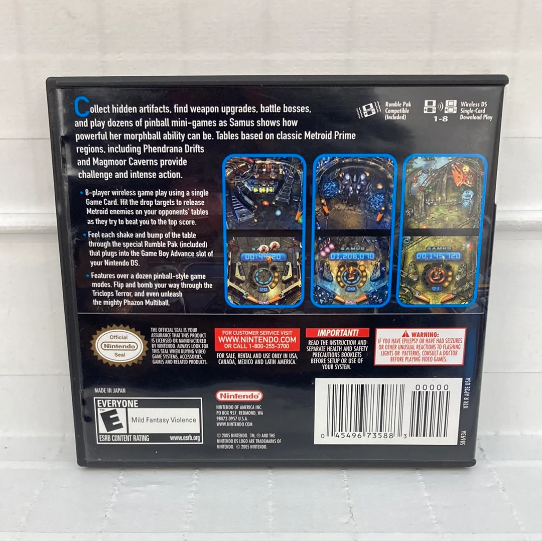 Metroid Prime Pinball - Nintendo DS - Image 2