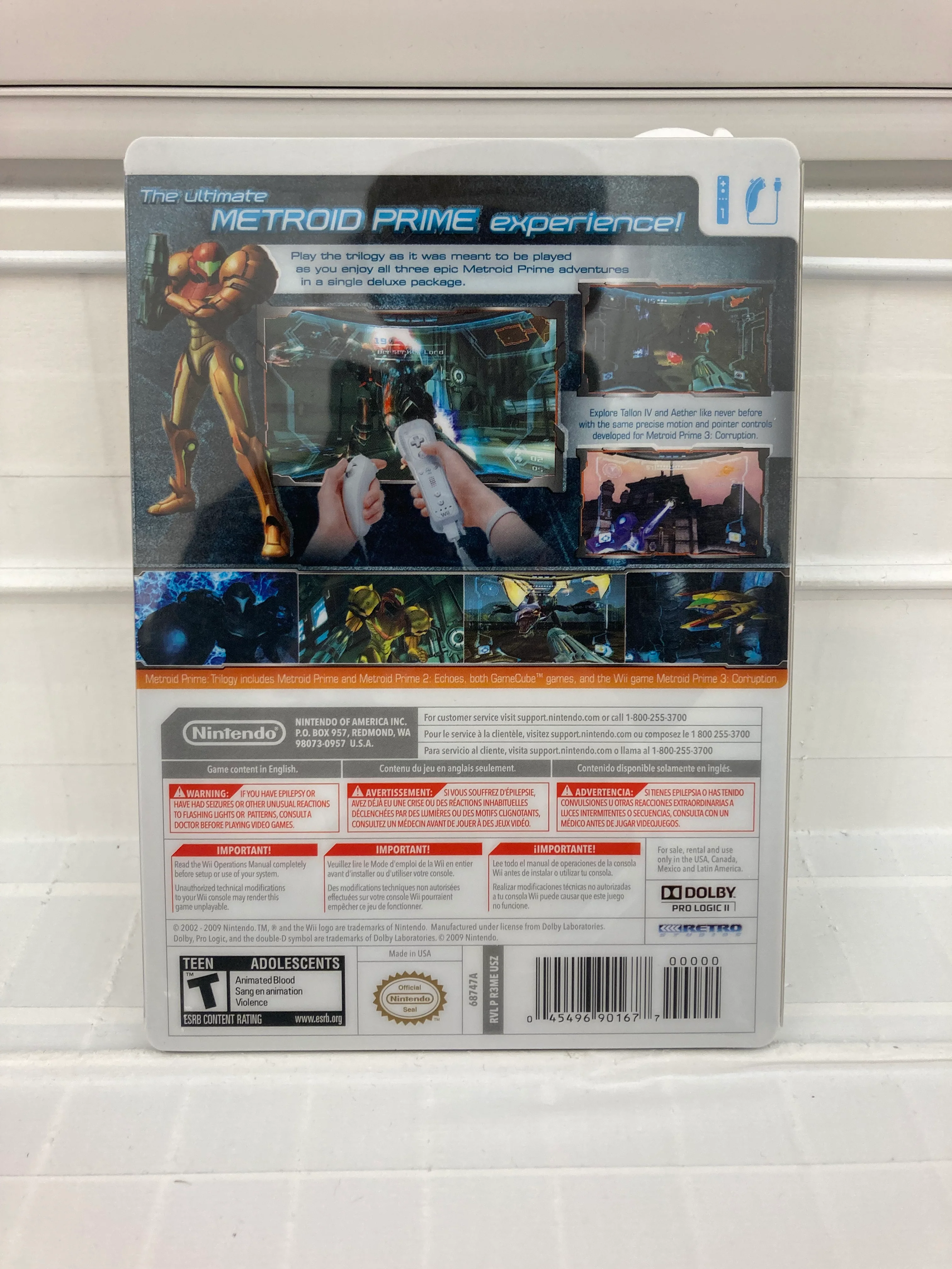 Metroid Prime Trilogy [Collector's Edition] - Wii - Image 2