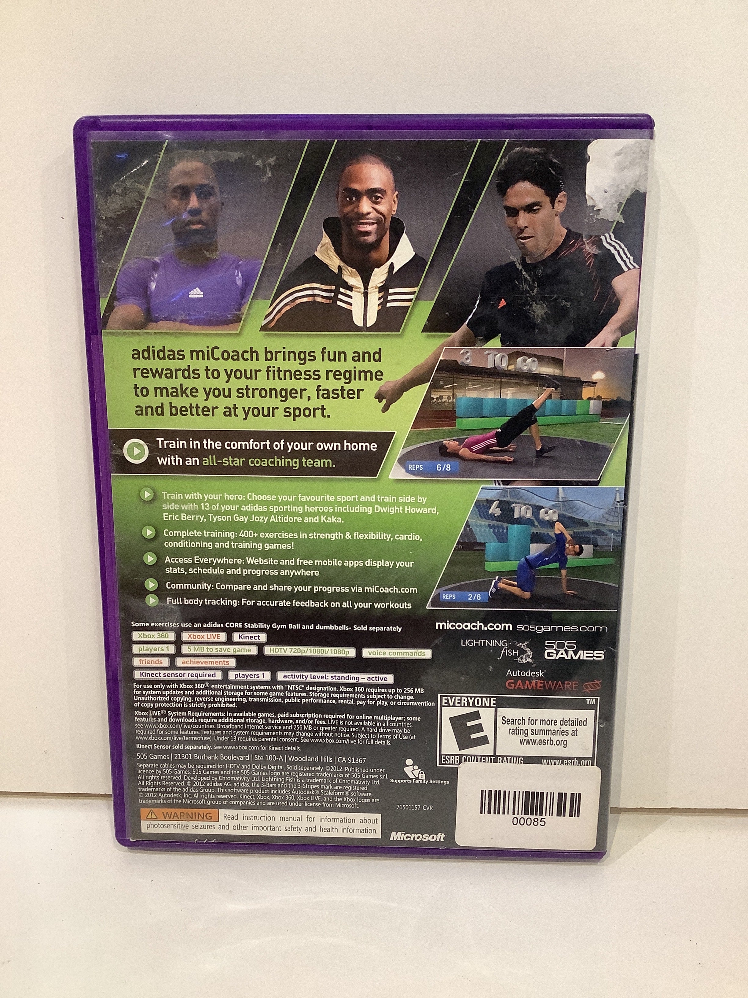 Mi Coach By Adidas - Xbox 360 - Image 2