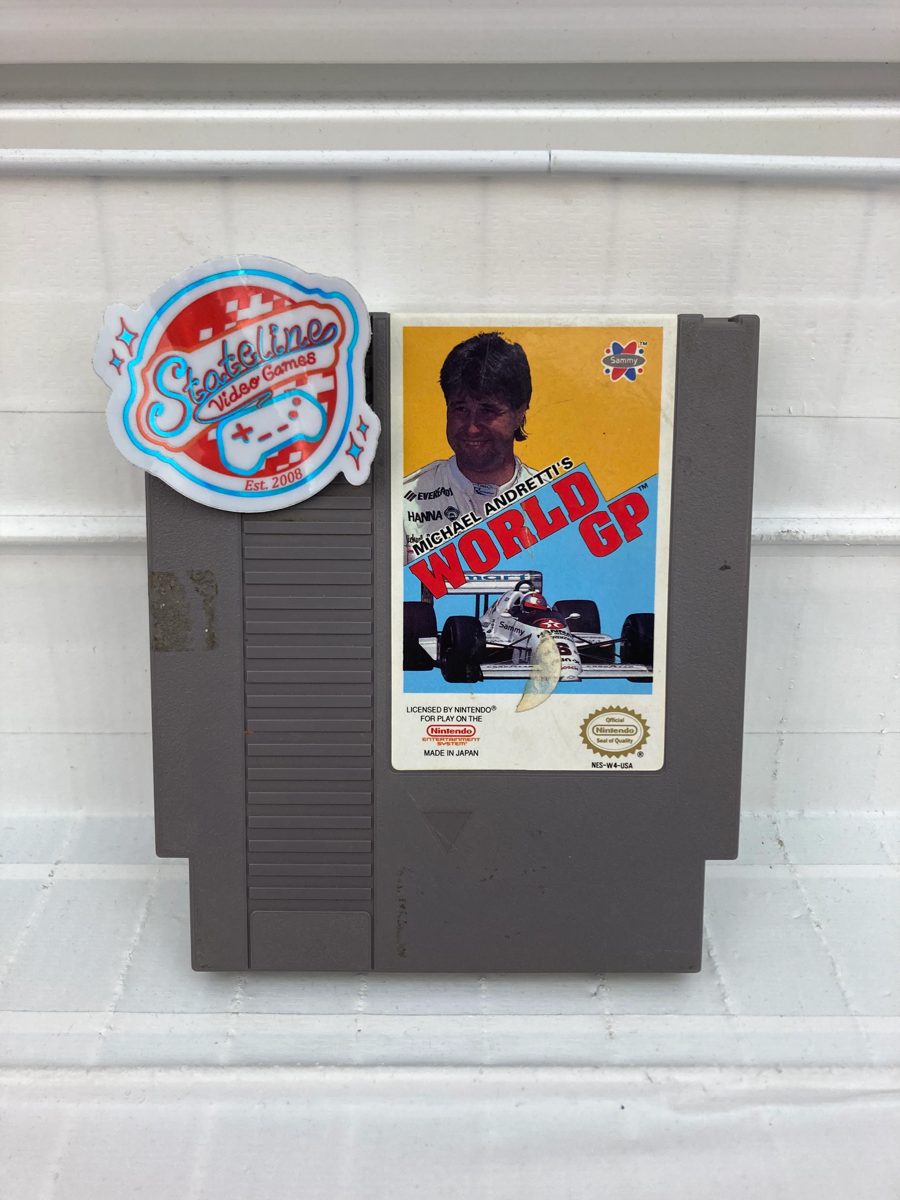 Michael Andretti's World GP - NES - Image 2