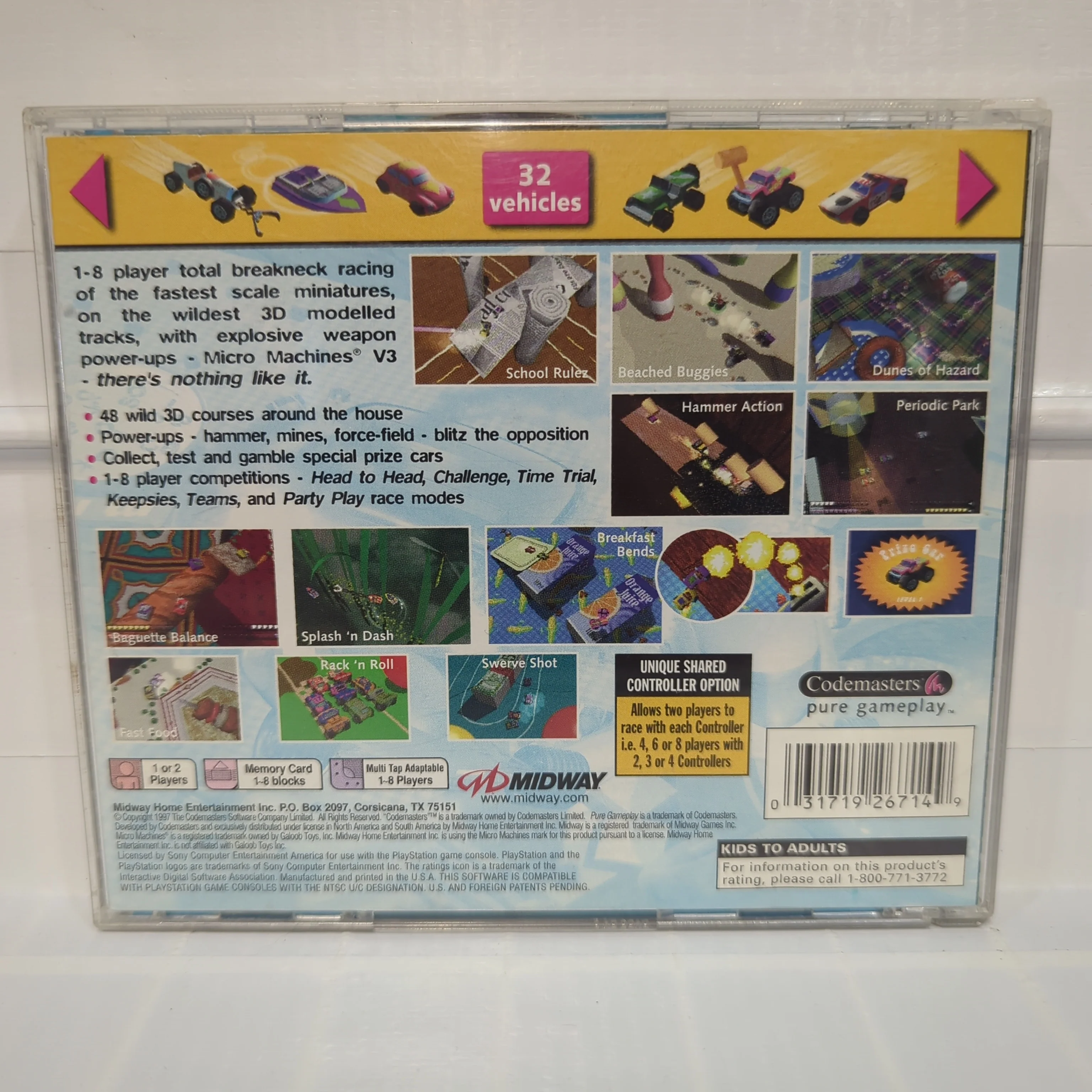 Micro Machines V3 - Playstation - Image 2