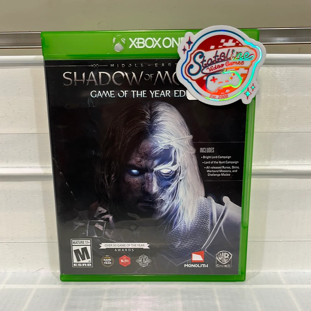 Middle Earth: Shadow of Mordor [Game of the Year] - Xbox One