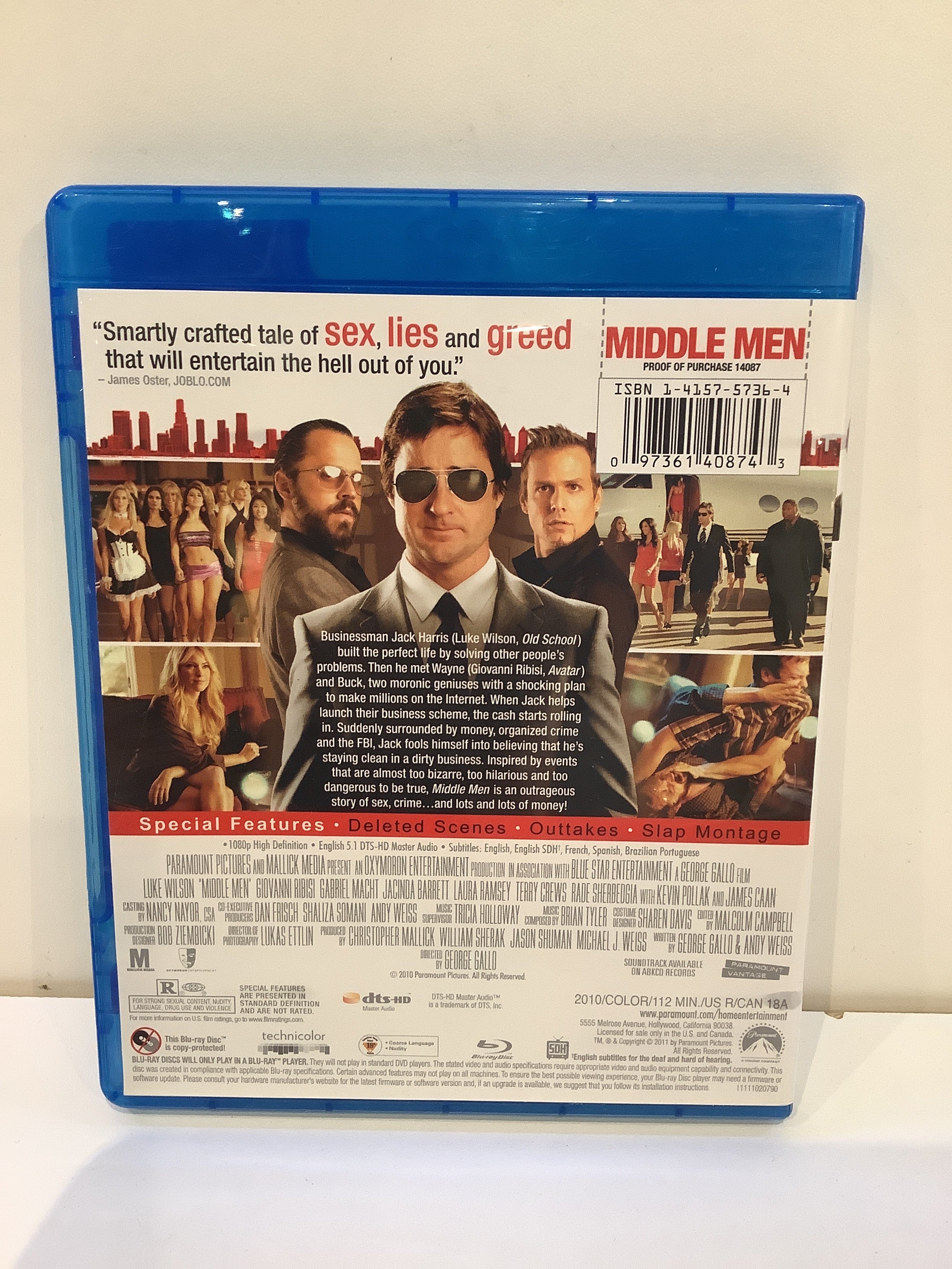 Middle Men - Blu-Ray - Image 2