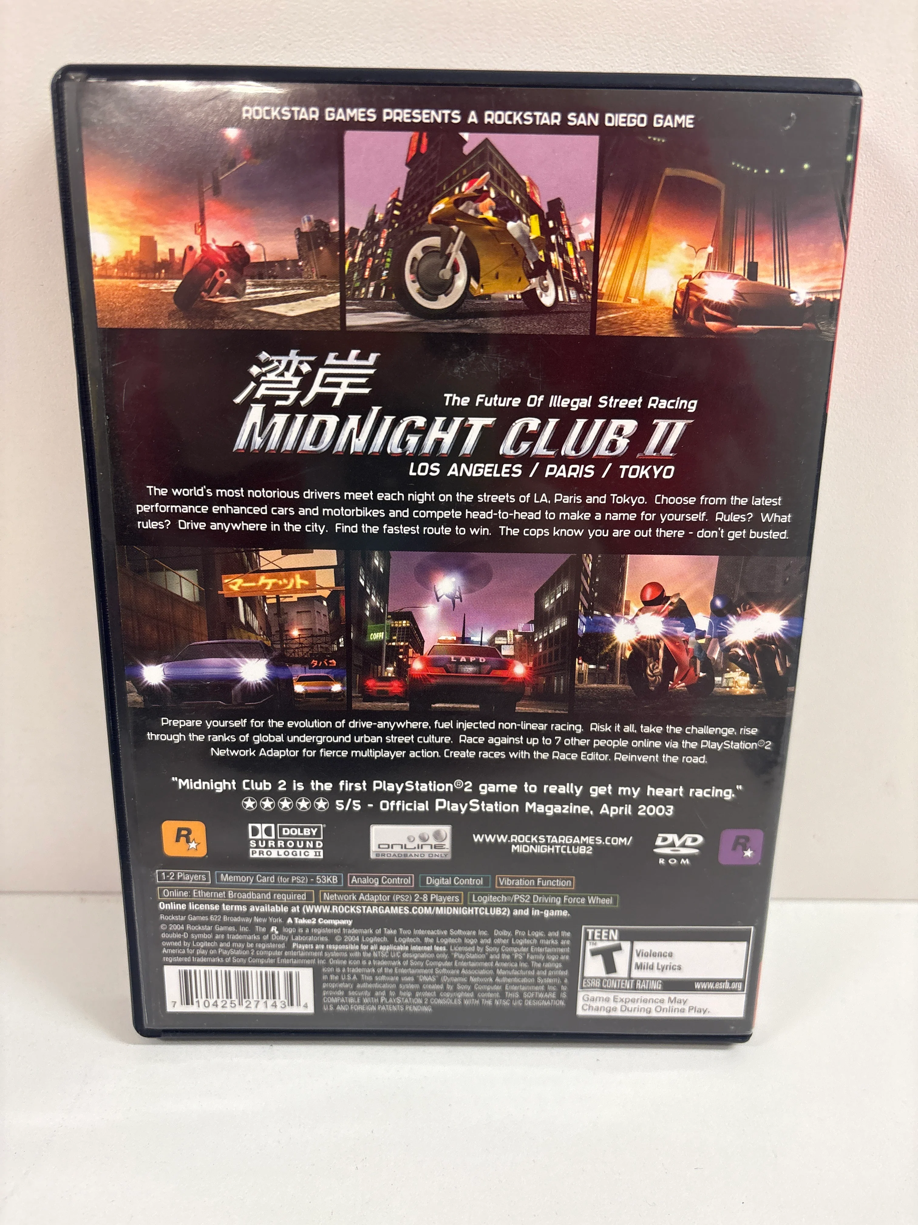 Midnight Club 2 [Greatest Hits] - Playstation 2 - Image 2