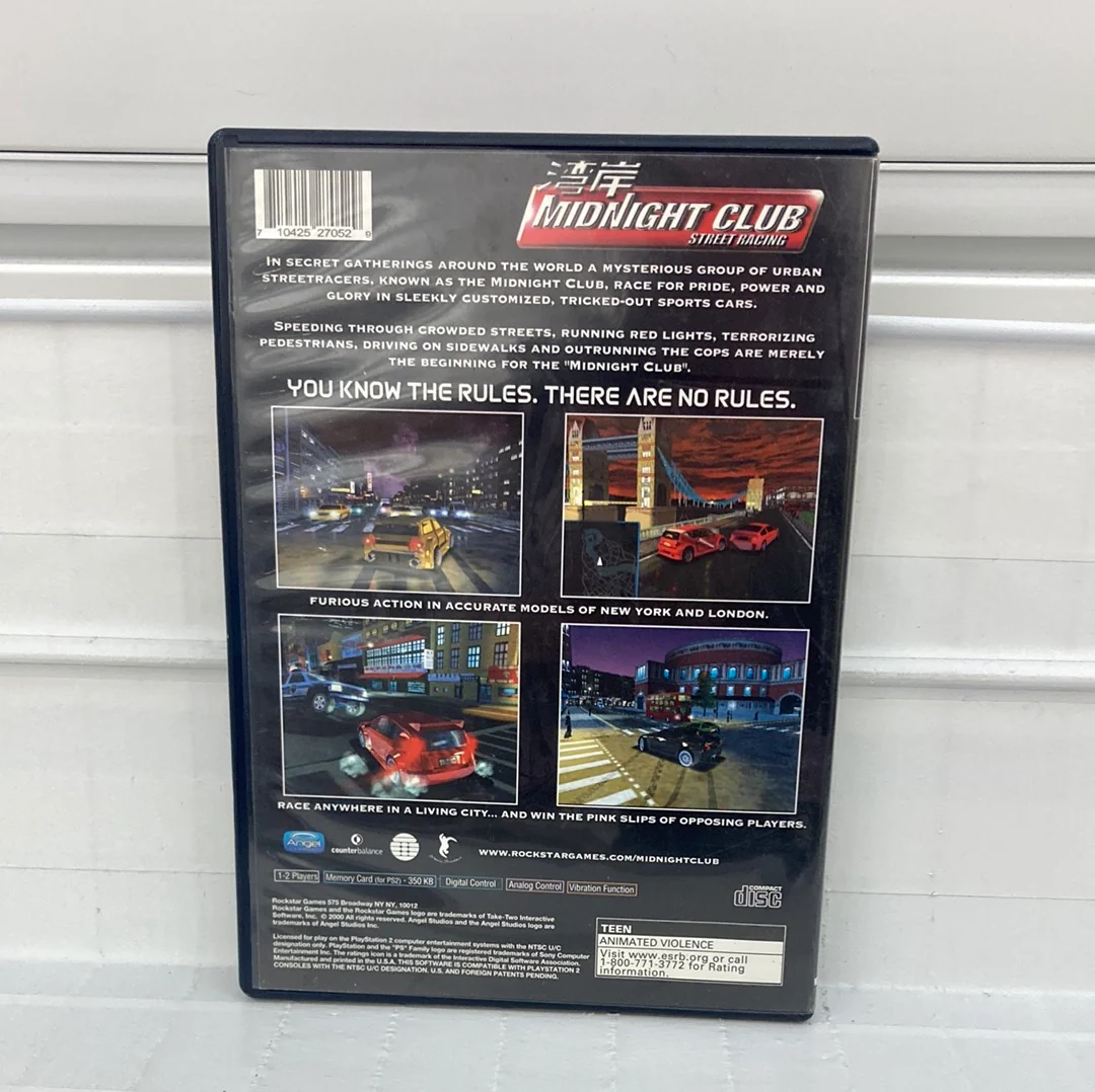 Midnight Club Street Racing - Playstation 2 - Image 2