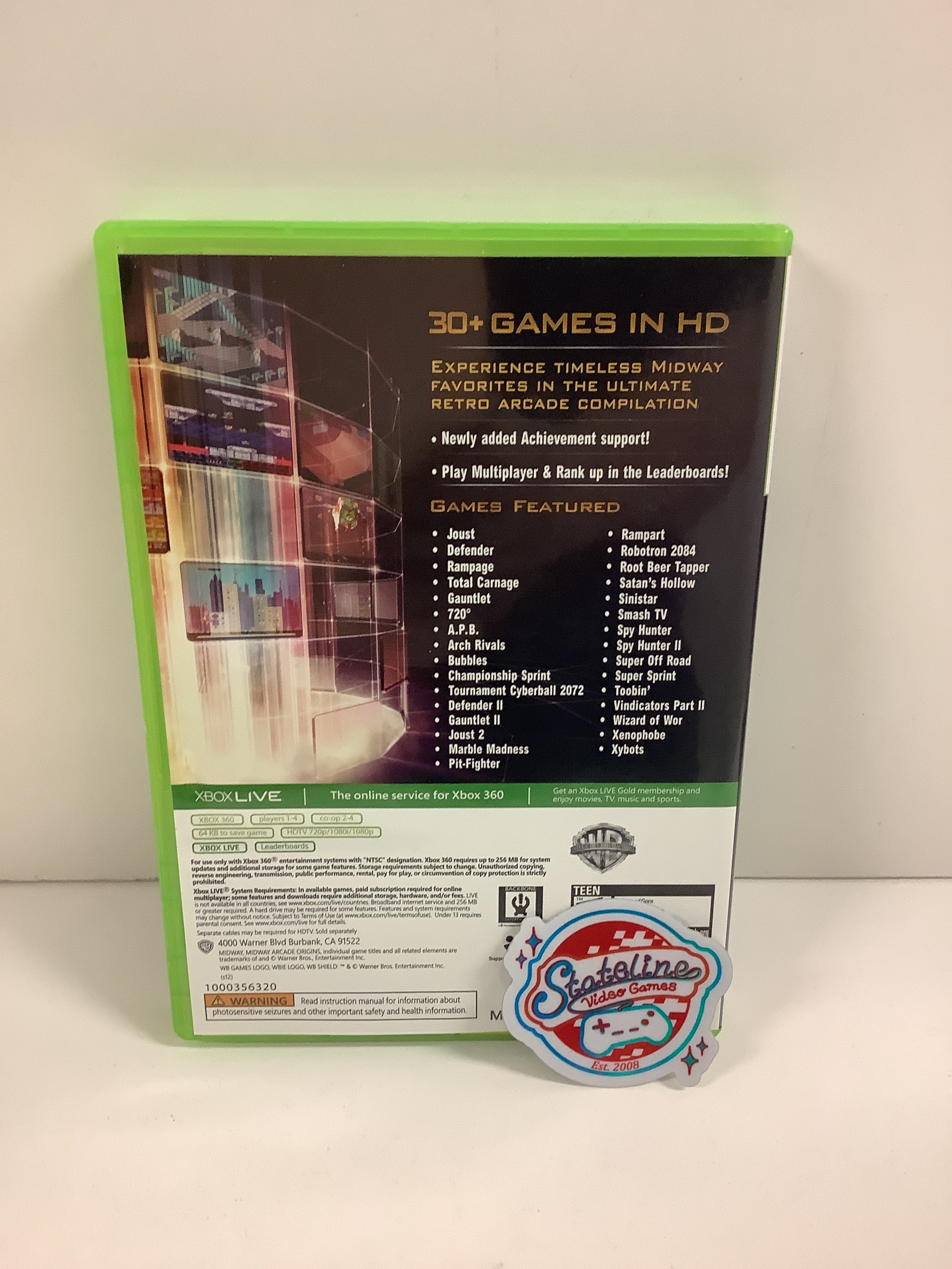 Midway Arcade Origins - Xbox 360 - Image 2