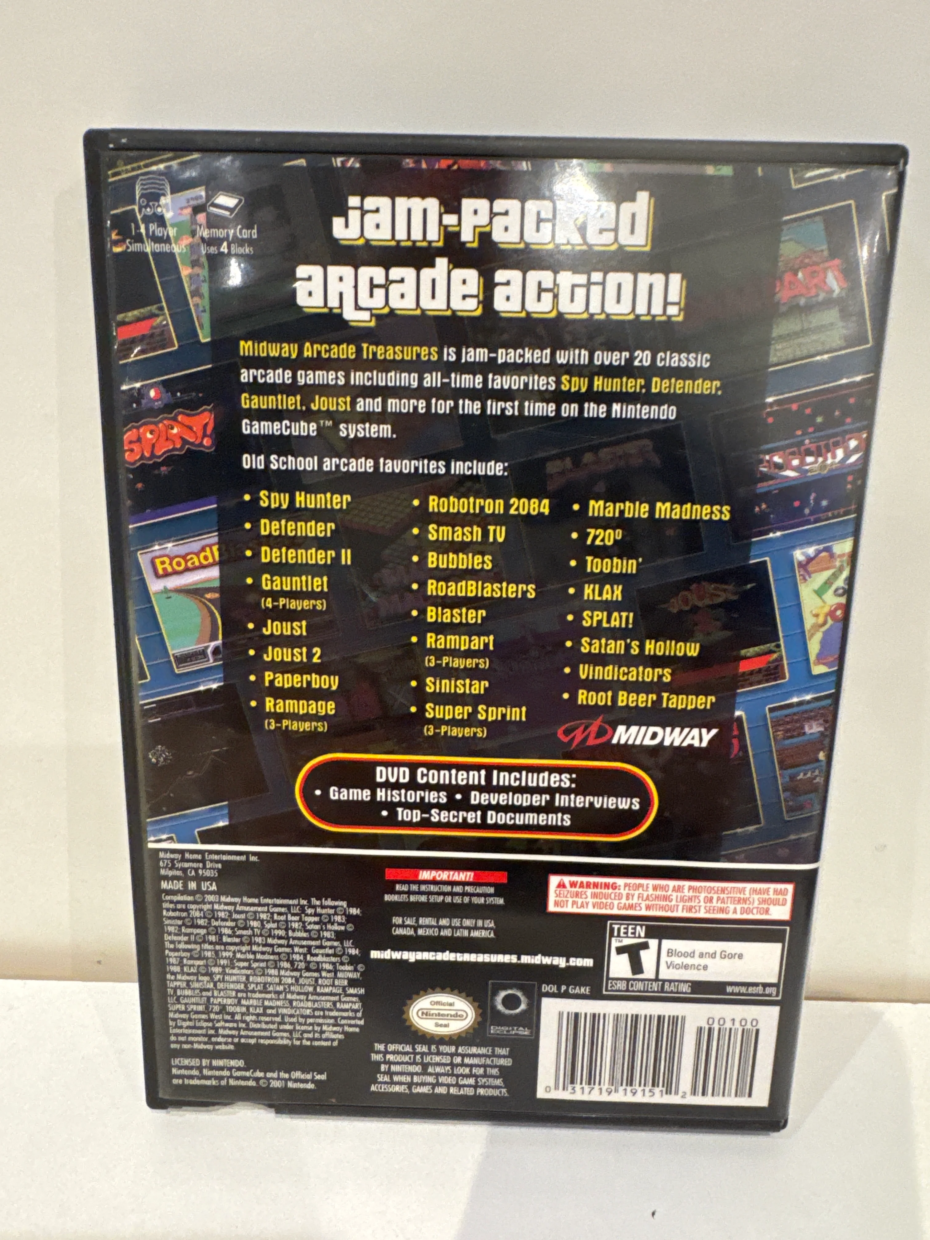 Midway Arcade Treasures [1] - Gamecube - Image 2