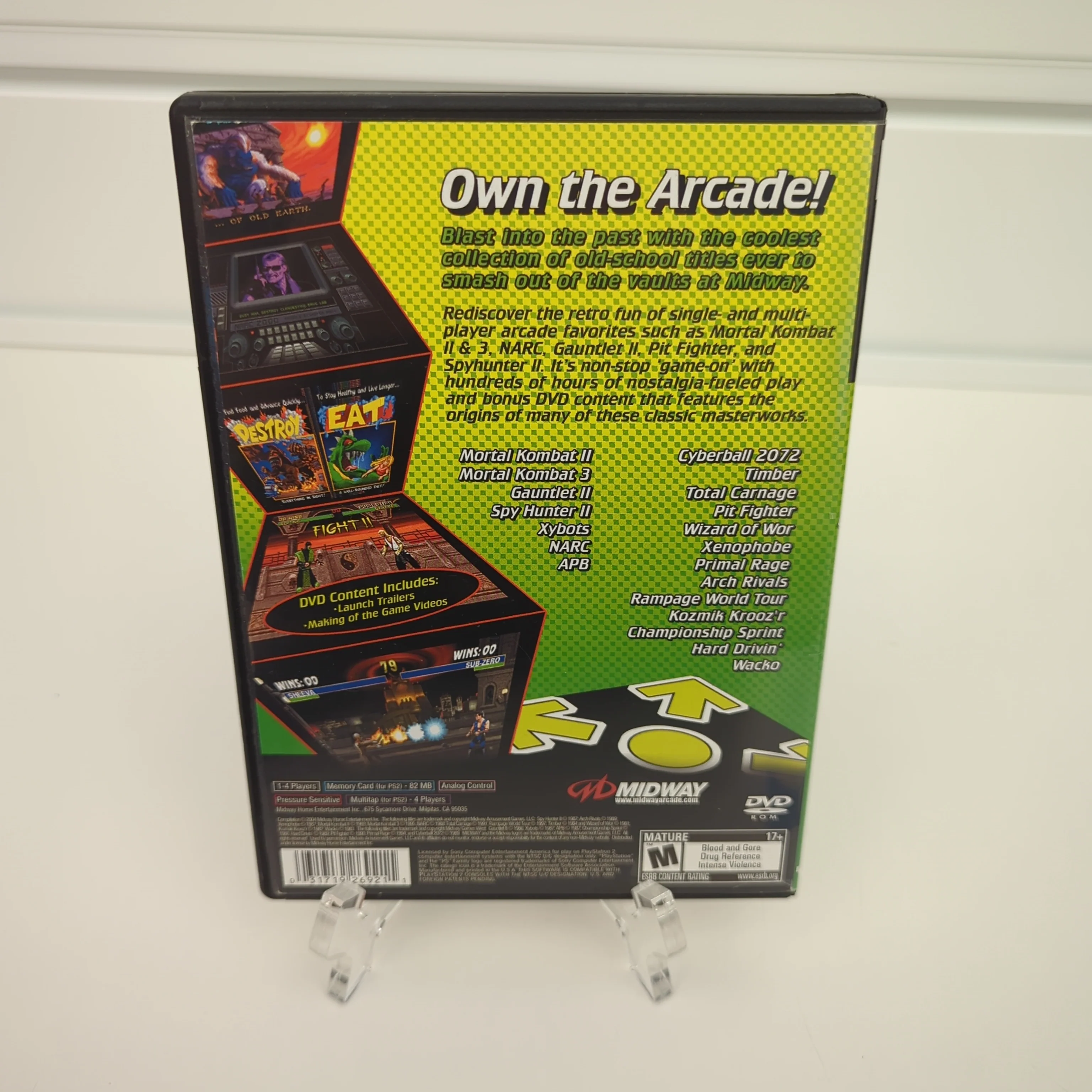 Midway Arcade Treasures 2 - Playstation 2 - Image 2