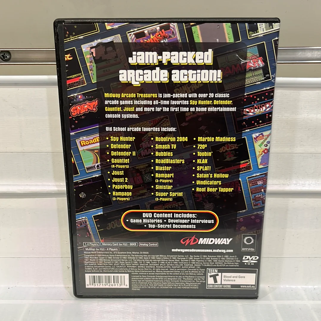 Midway Arcade Treasures - Playstation 2 - Image 2