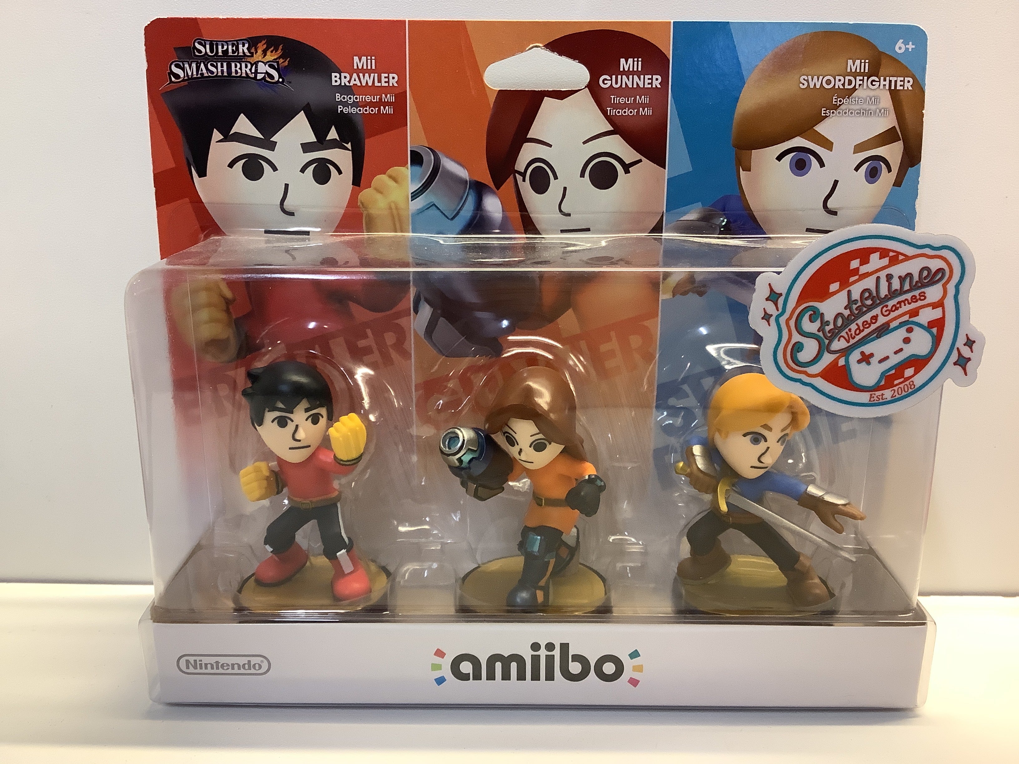 Mii 3 Pack - Amiibo