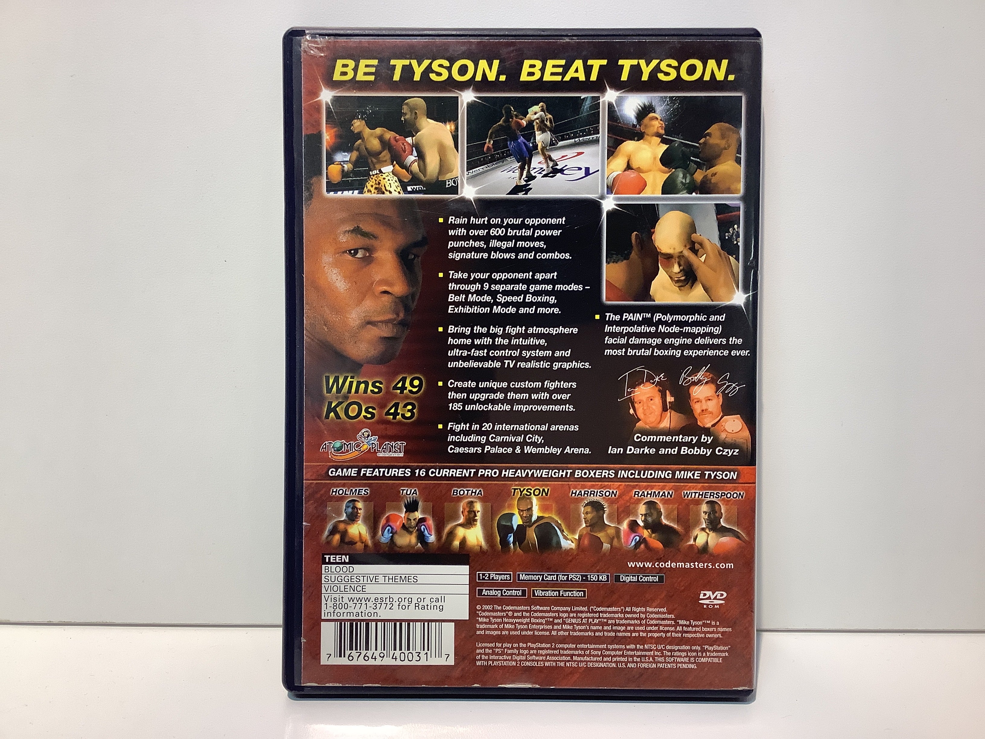 Mike Tyson Boxing - Playstation 2 - Image 2