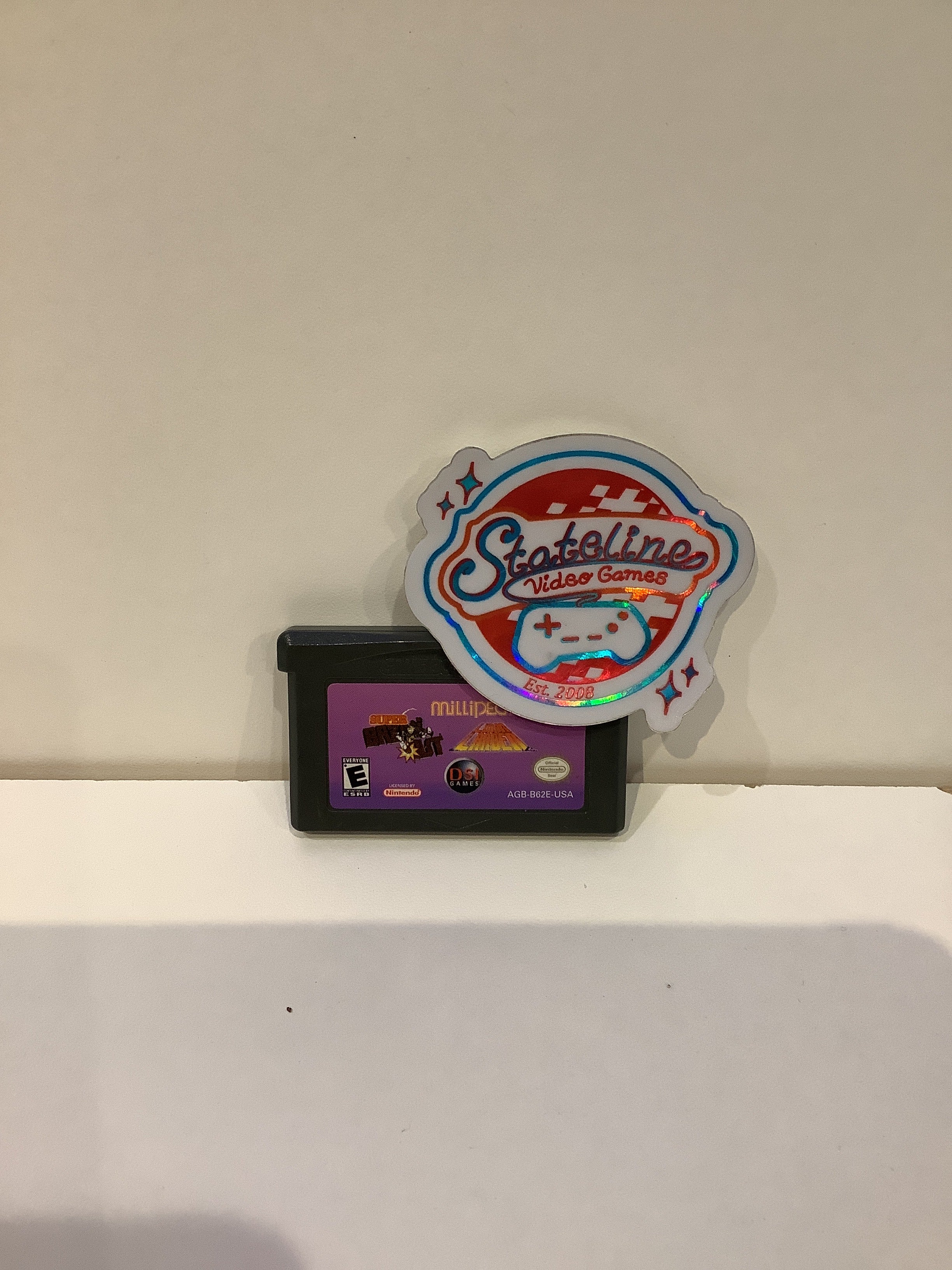 Millipede / Super Breakout / Lunar Lander - GameBoy Advance
