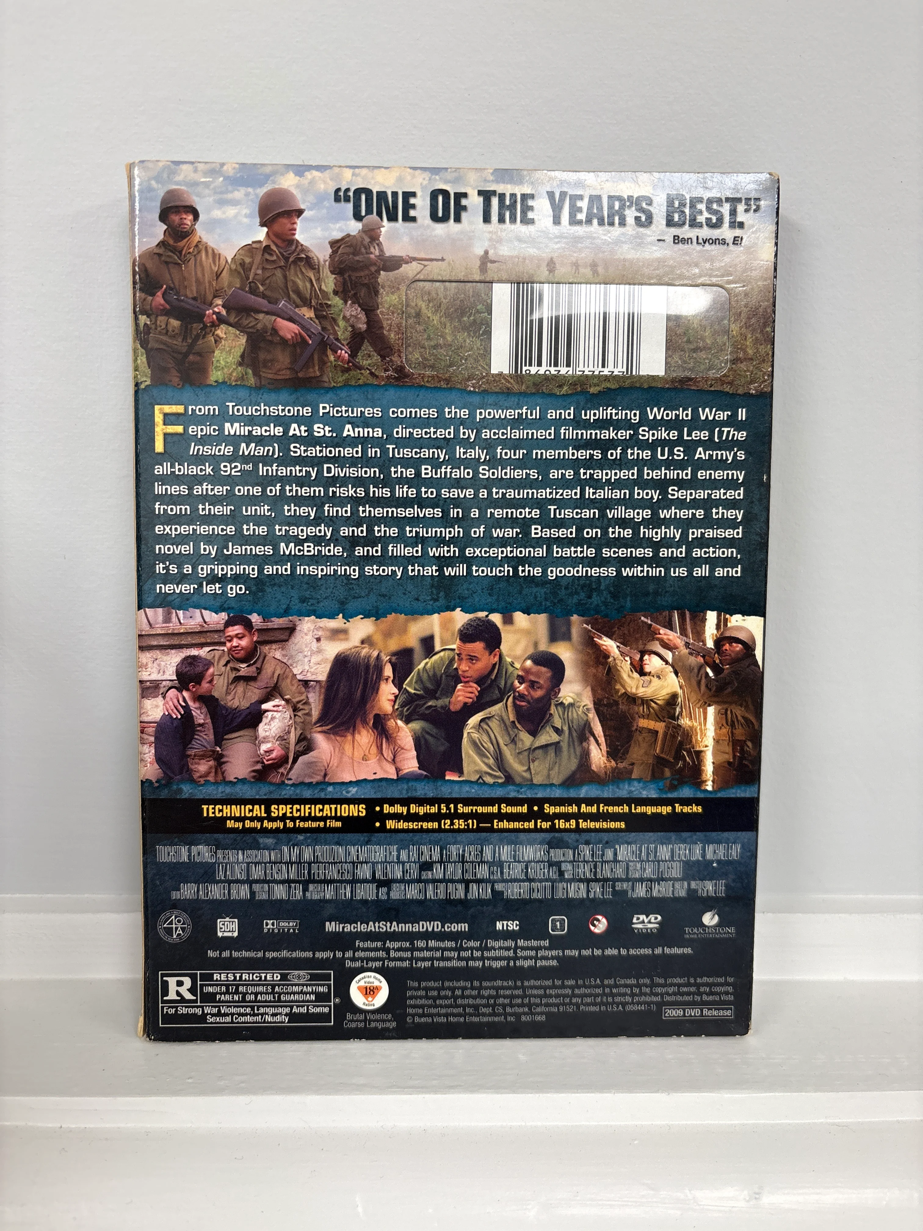 Miracle at St. Anna - DVD - Image 2