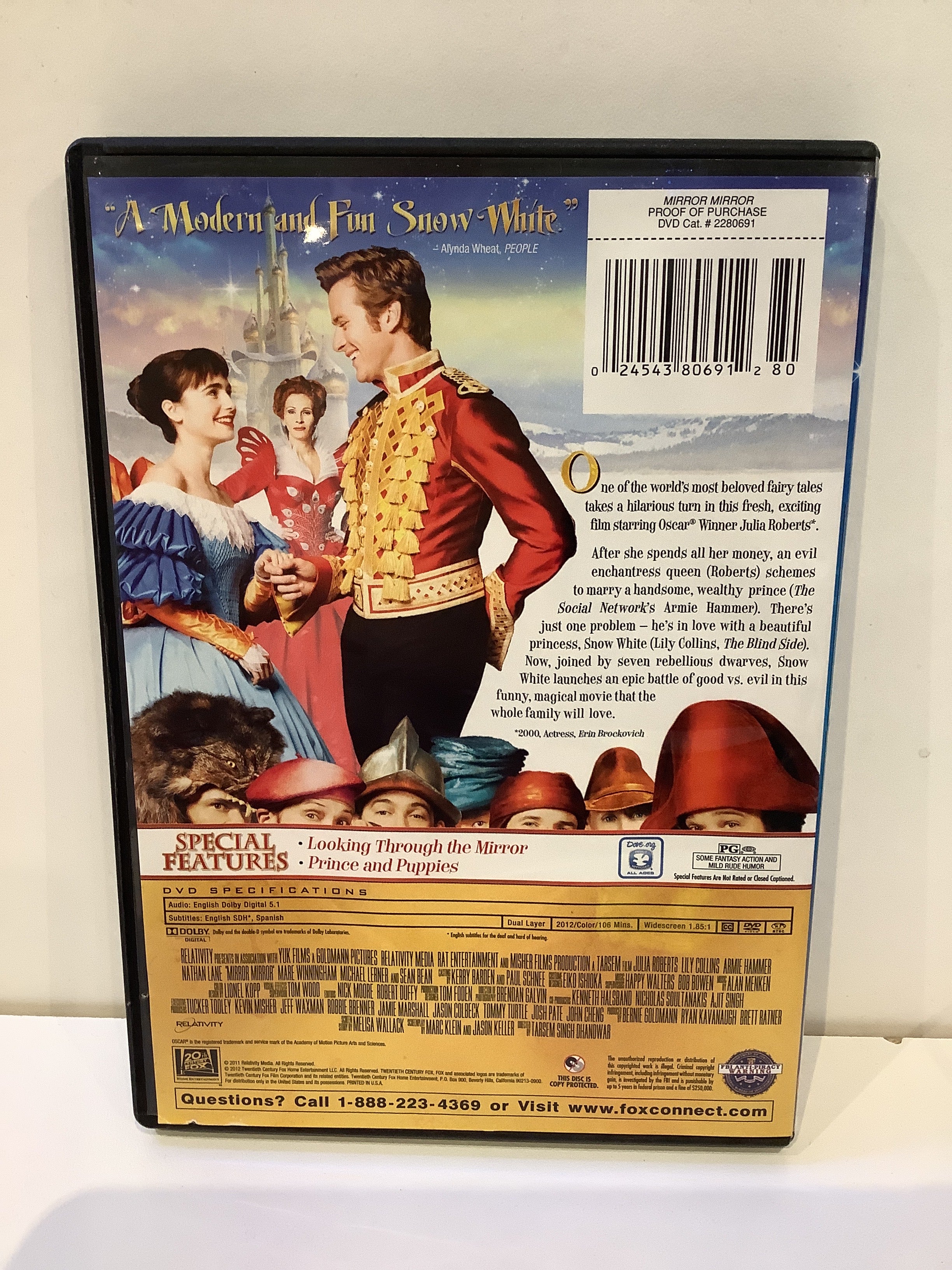Mirror Mirror - DVD - Image 2
