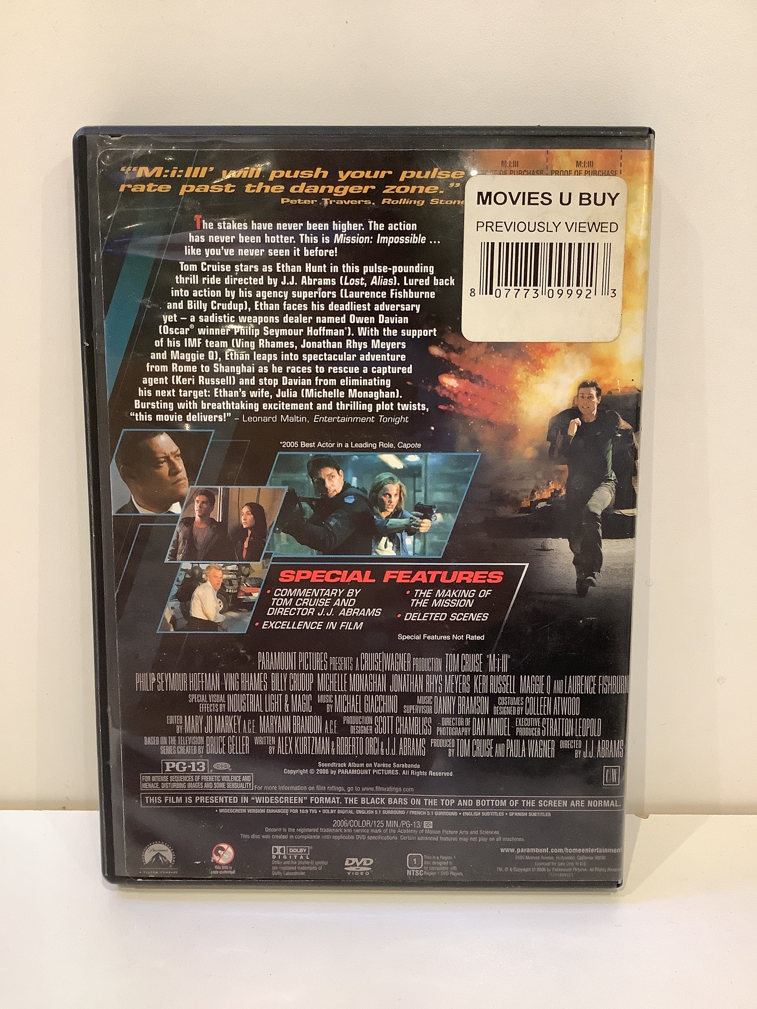 Mission Impossible 3 - DVD - Image 2