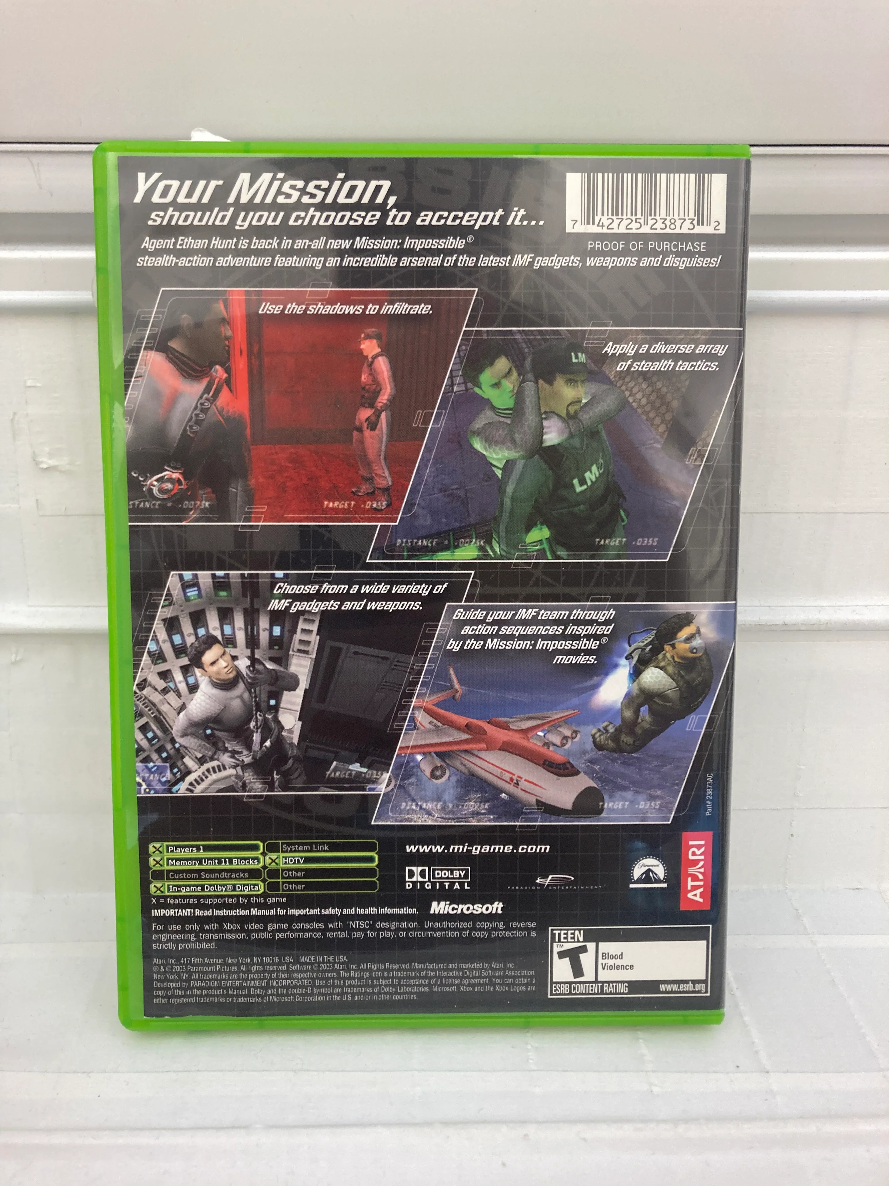 Mission Impossible Operation Surma - Xbox - Image 2