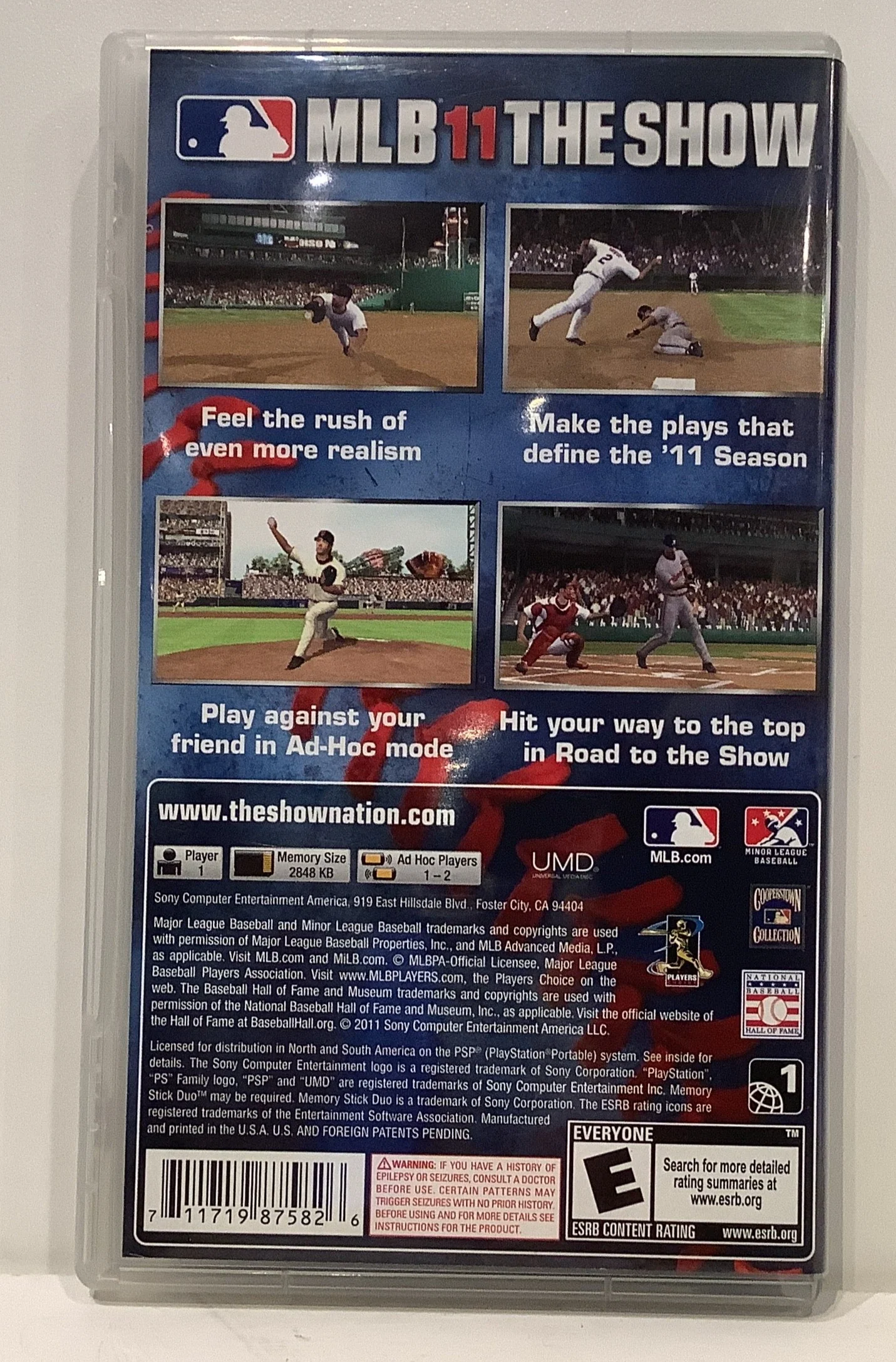 MLB 11: The Show - PSP - Image 2