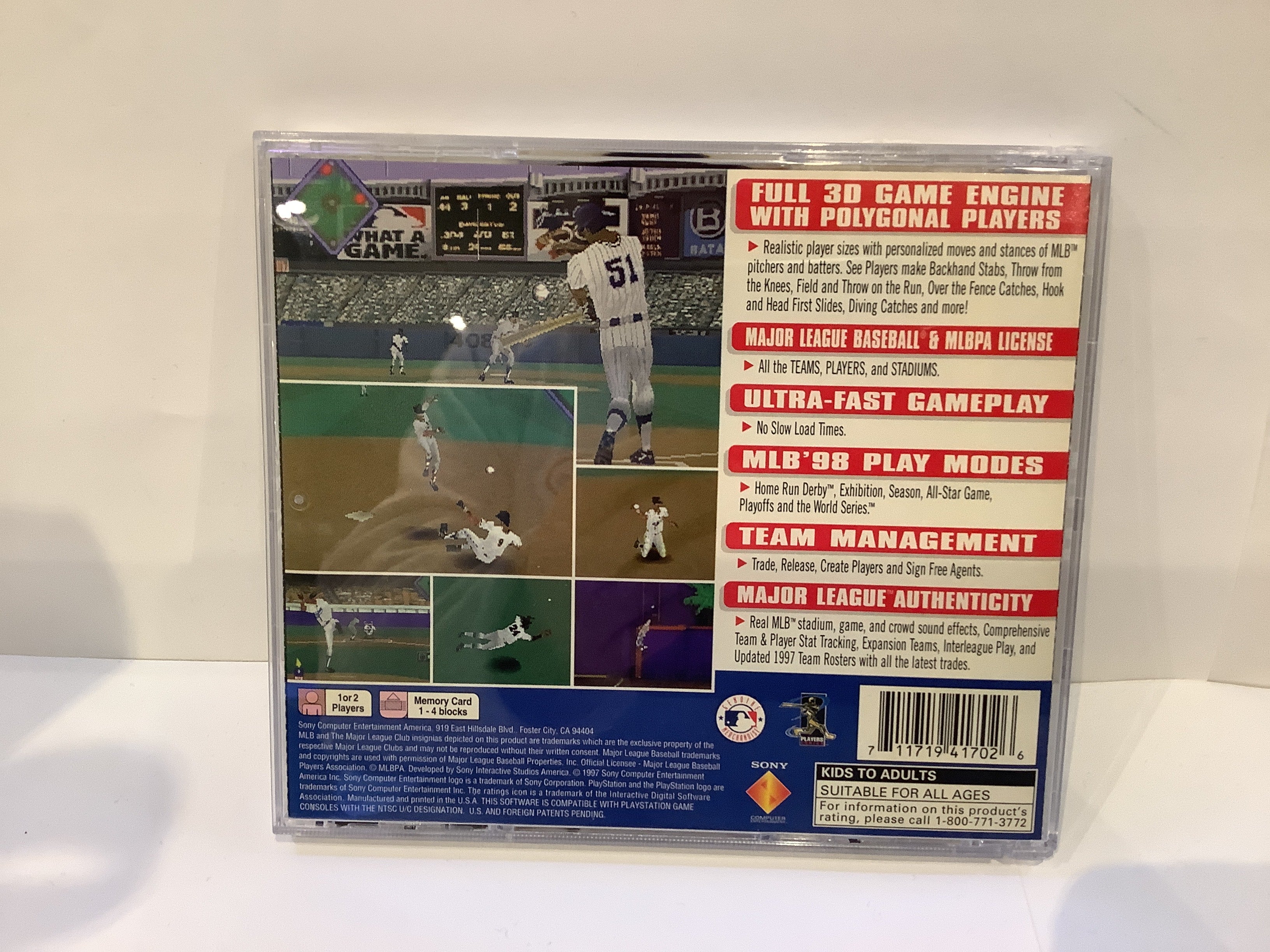 MLB 98 - Playstation - Image 2