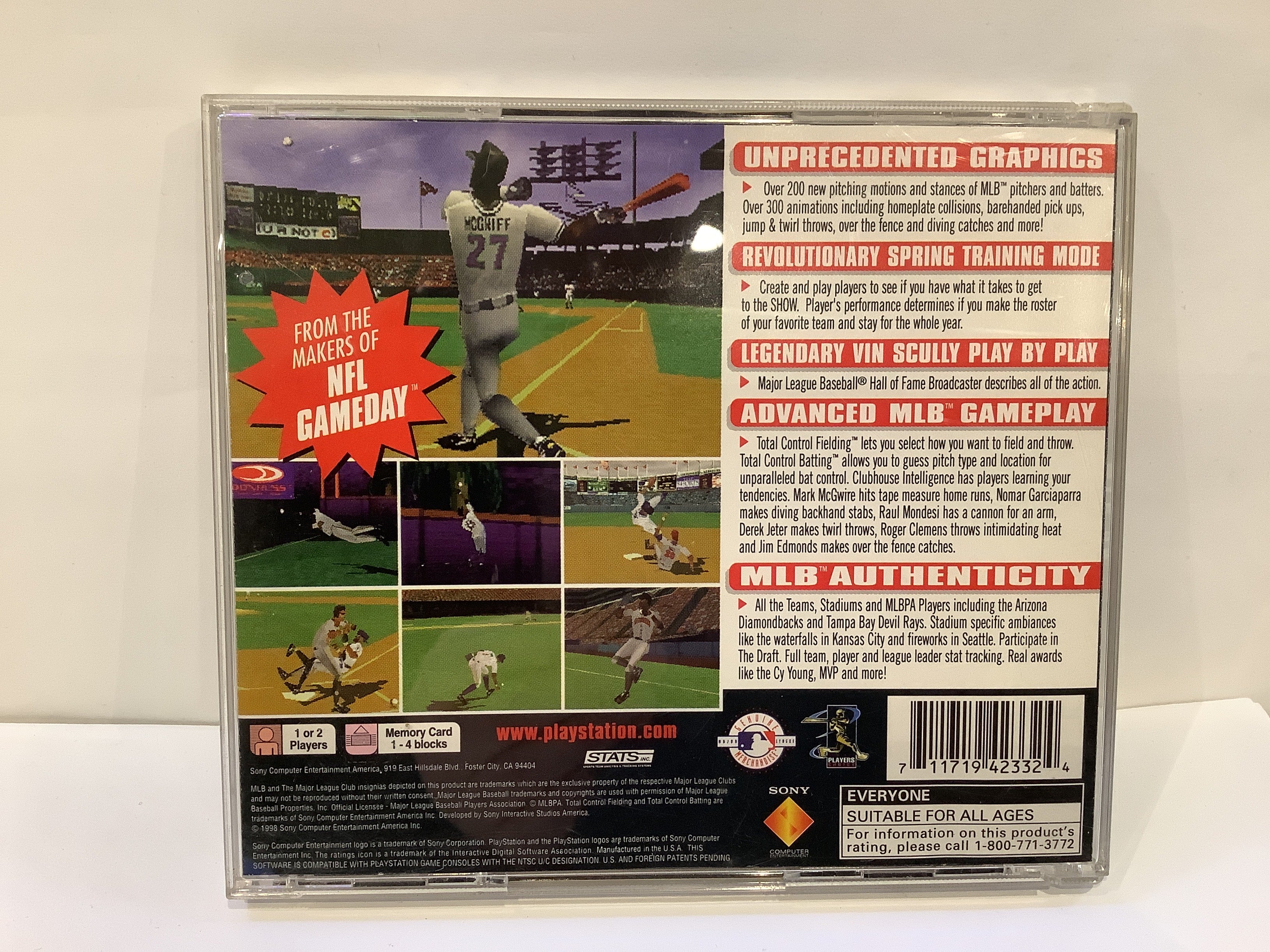 MLB 99 - Playstation - Image 2