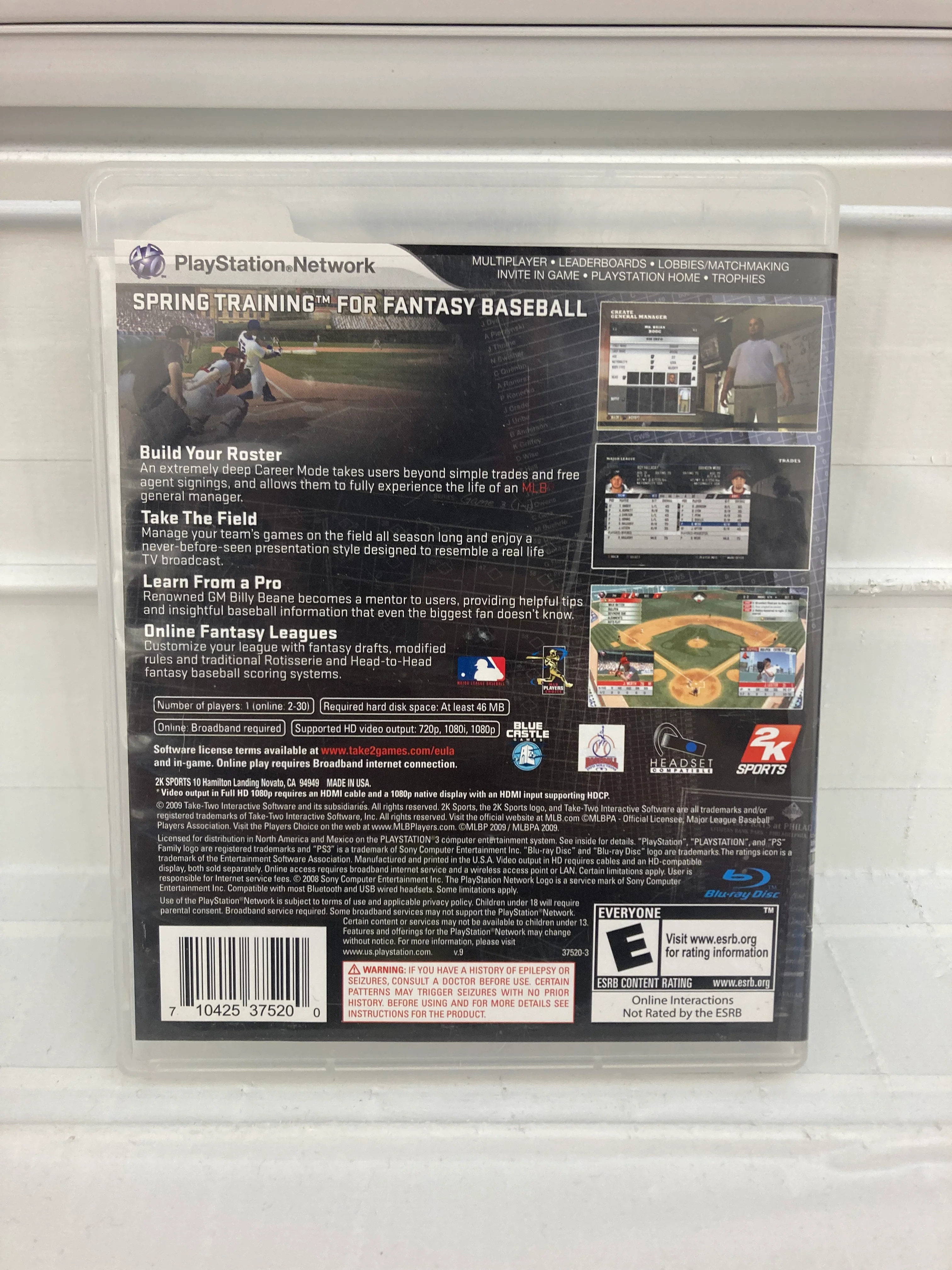 MLB Front Office Manager - Playstation 3 - Image 2