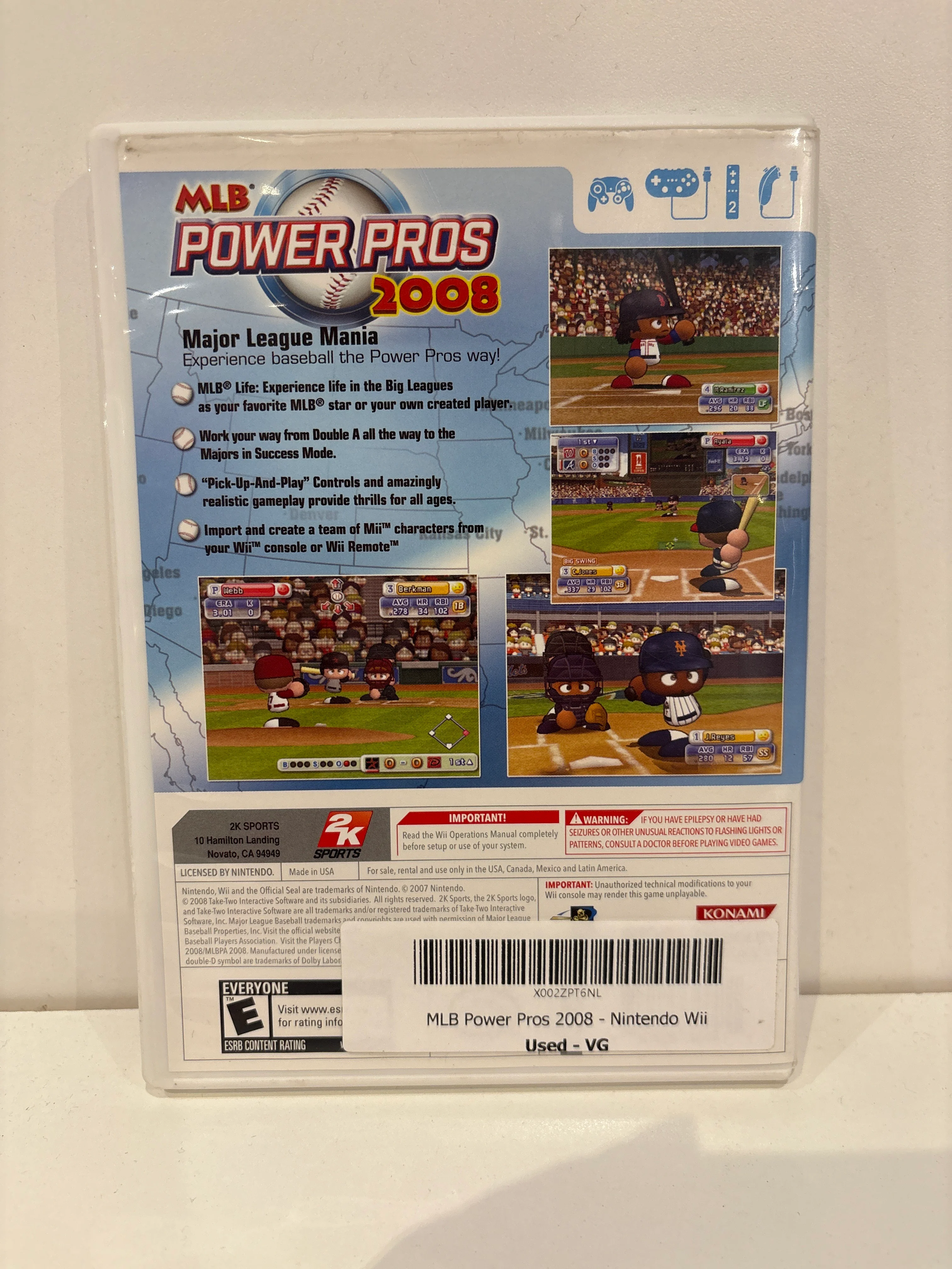 MLB Power Pros 2008 - Wii - Image 2