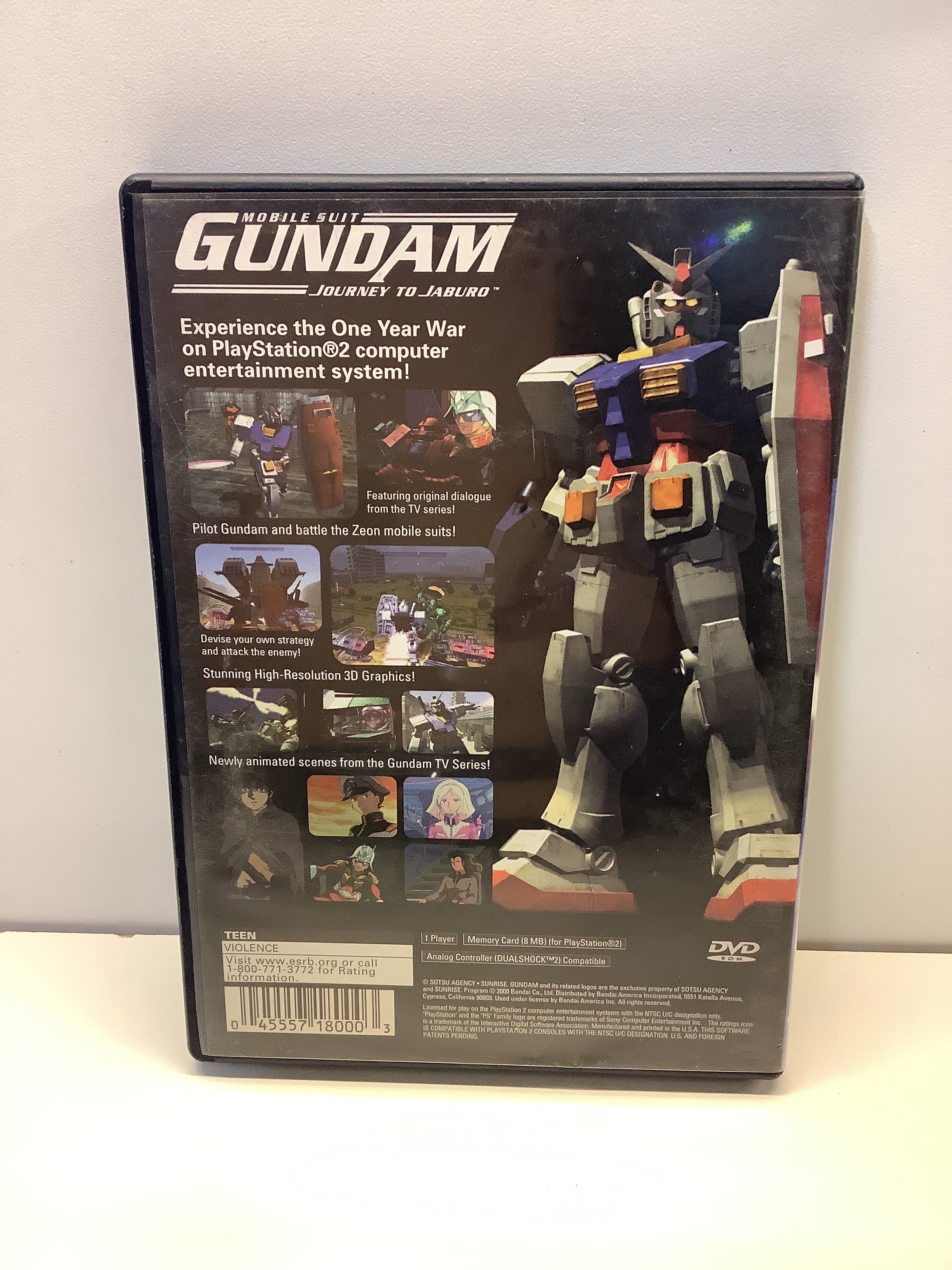 Mobile Suit Gundam Journey to Jaburo - Playstation 2 - Image 2