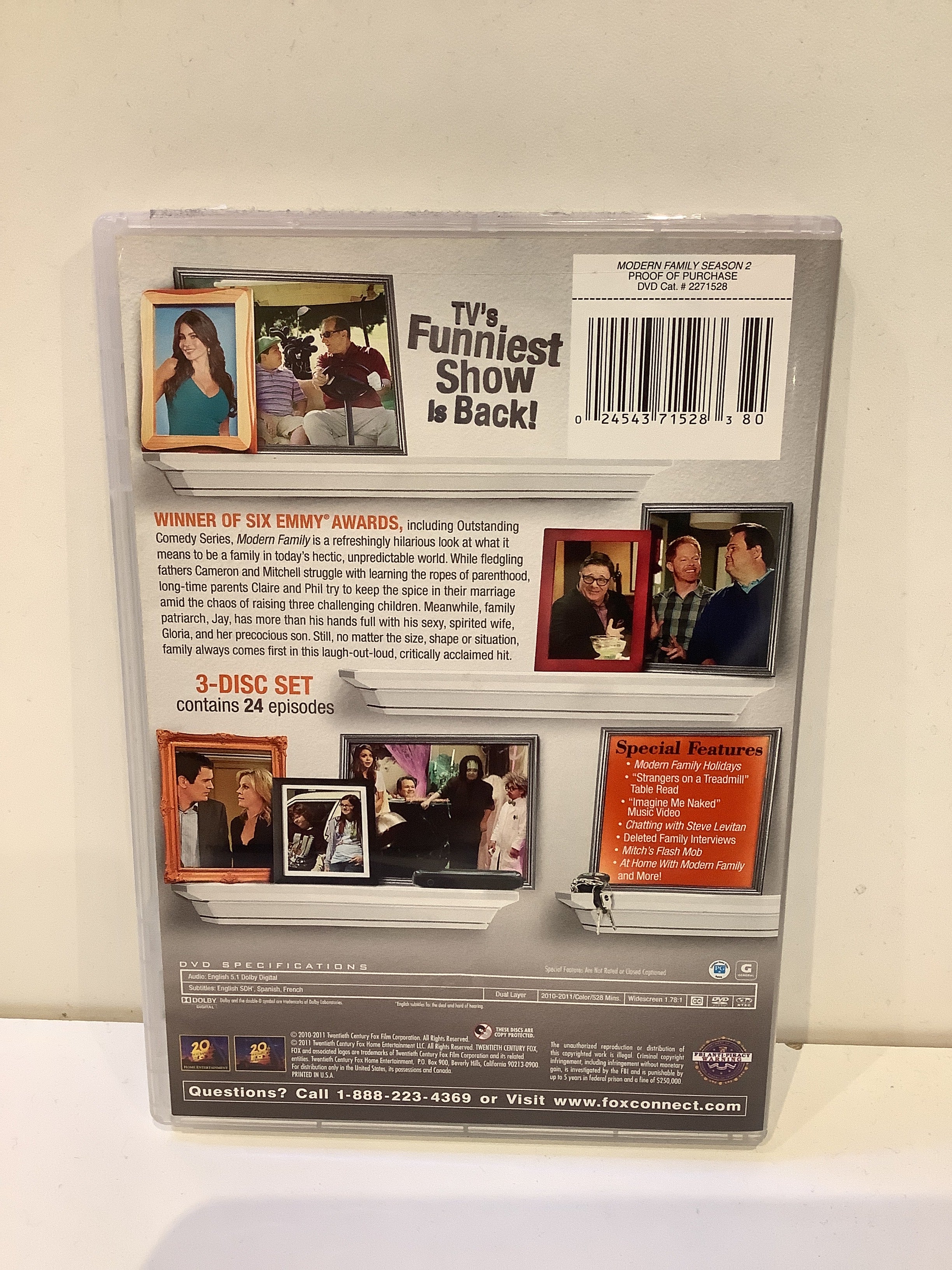 Modern Family: The Complete Second Season - DVD - Image 2