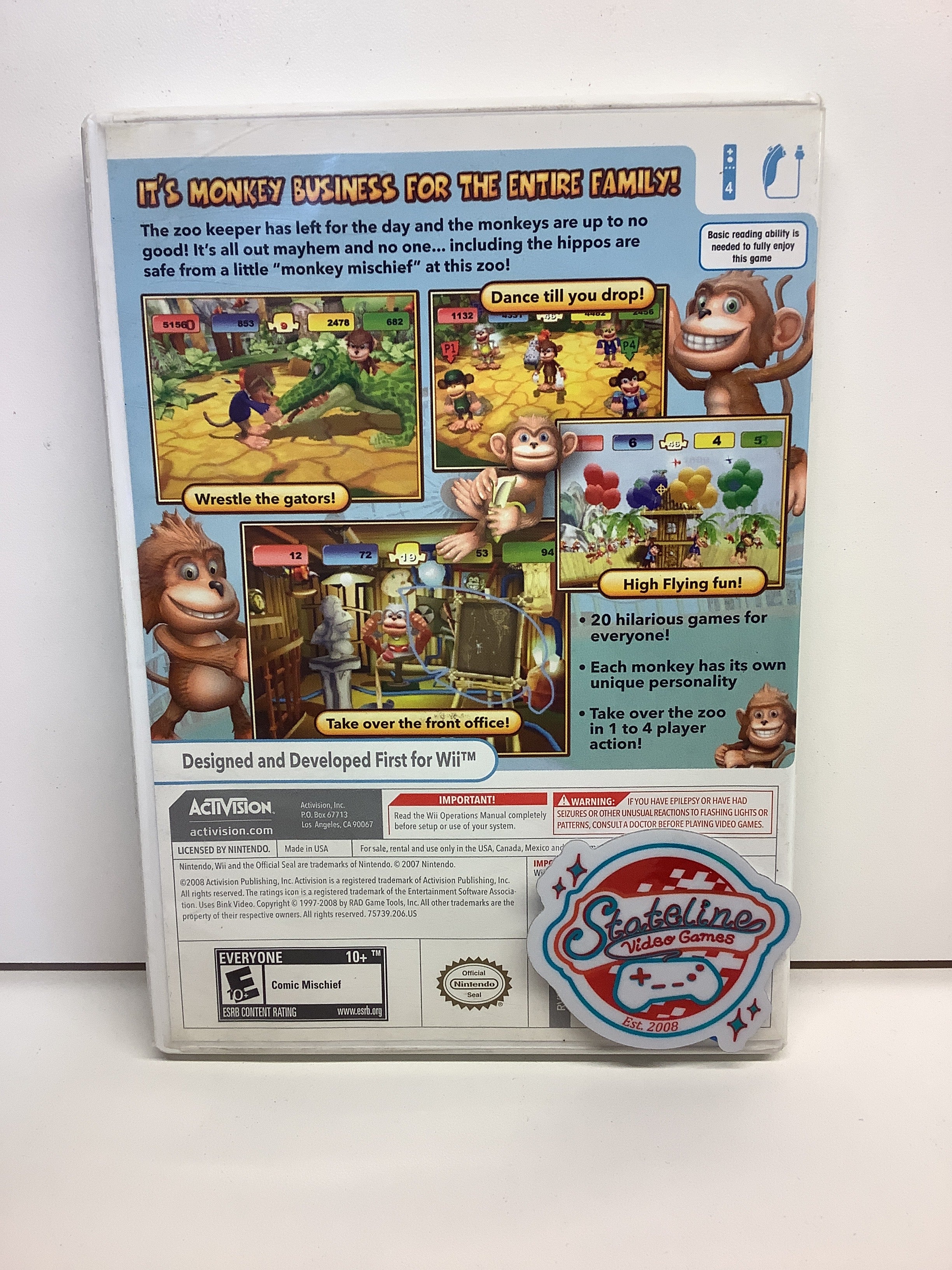 Monkey Mischief Party Time - Wii - Image 4
