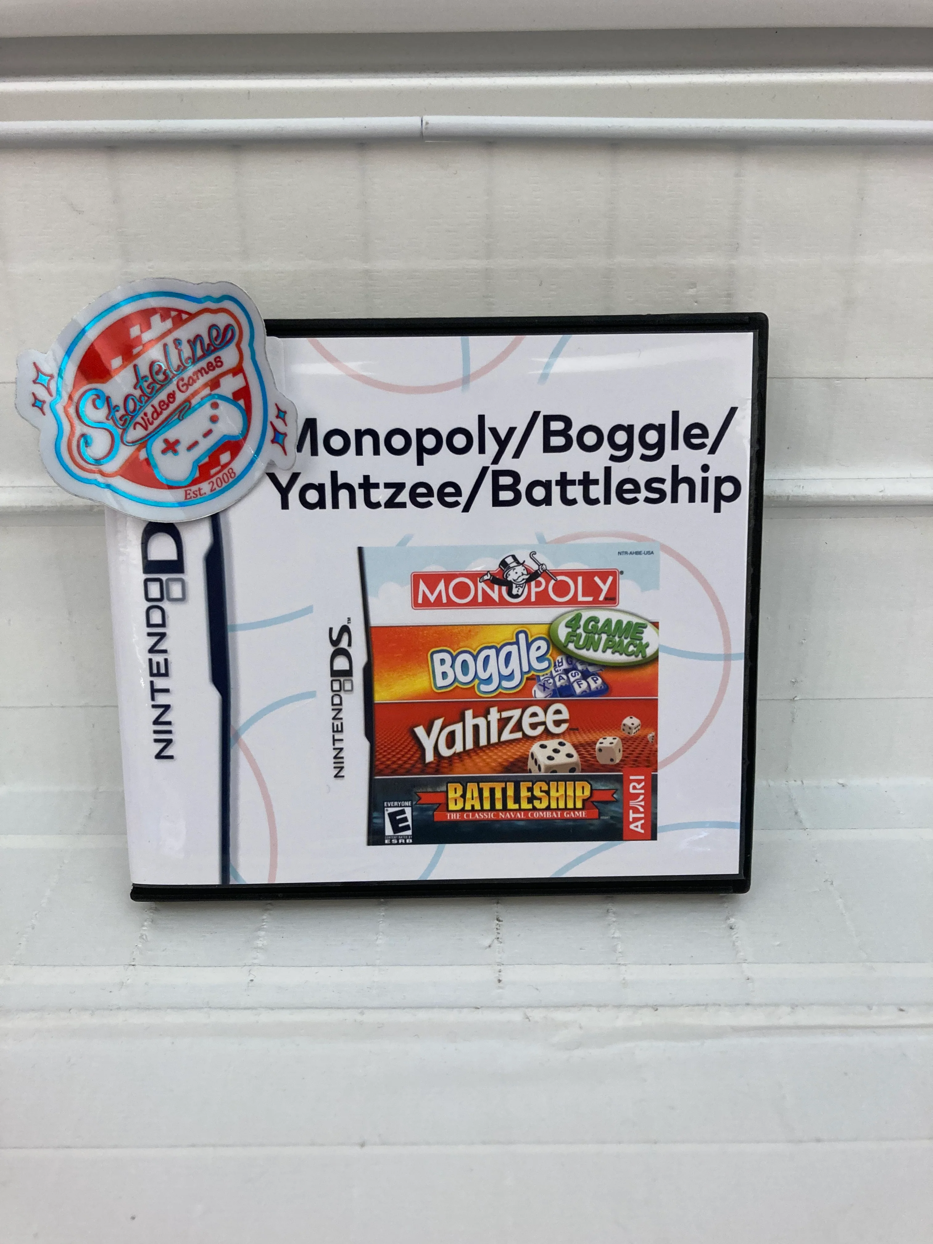 Monopoly / Boggle / Yahtzee / Battleship - Nintendo DS - Image 3