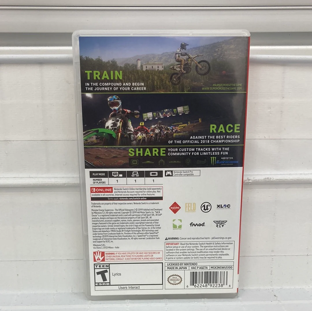 Monster Energy Supercross 2 - Nintendo Switch - Image 2
