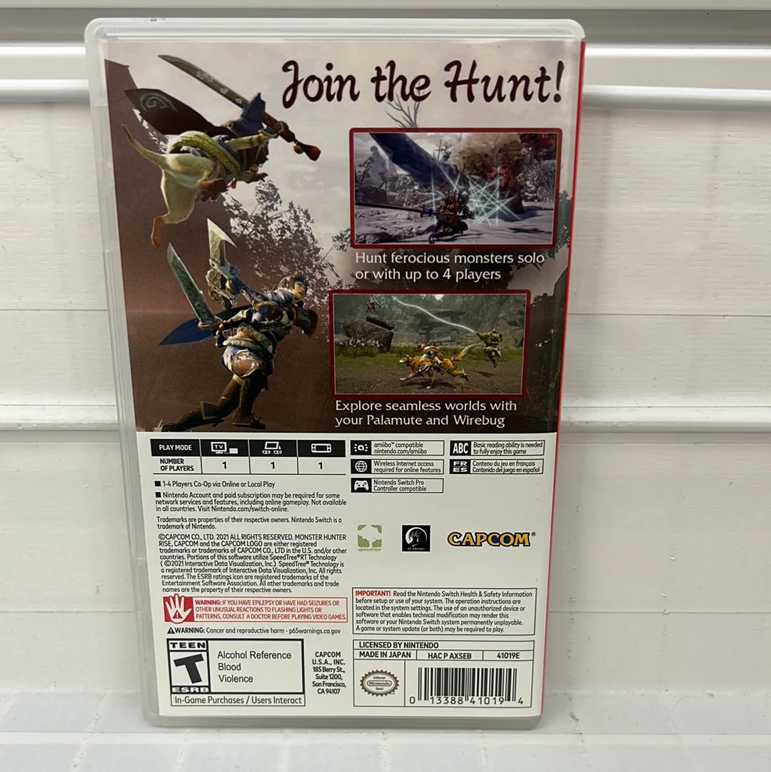Monster Hunter Rise - Nintendo Switch - Image 2