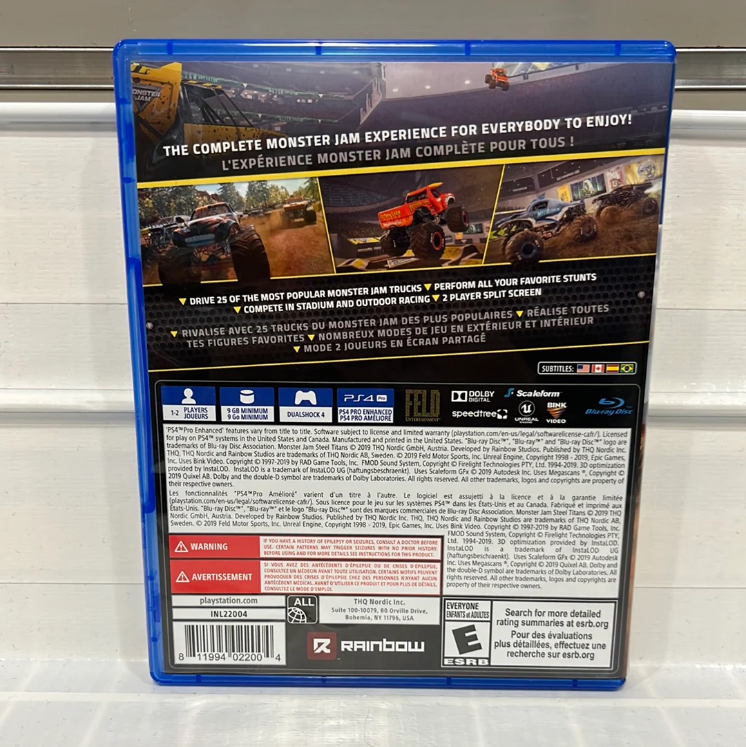 Monster Jam Steel Titans - Playstation 4 - Image 2