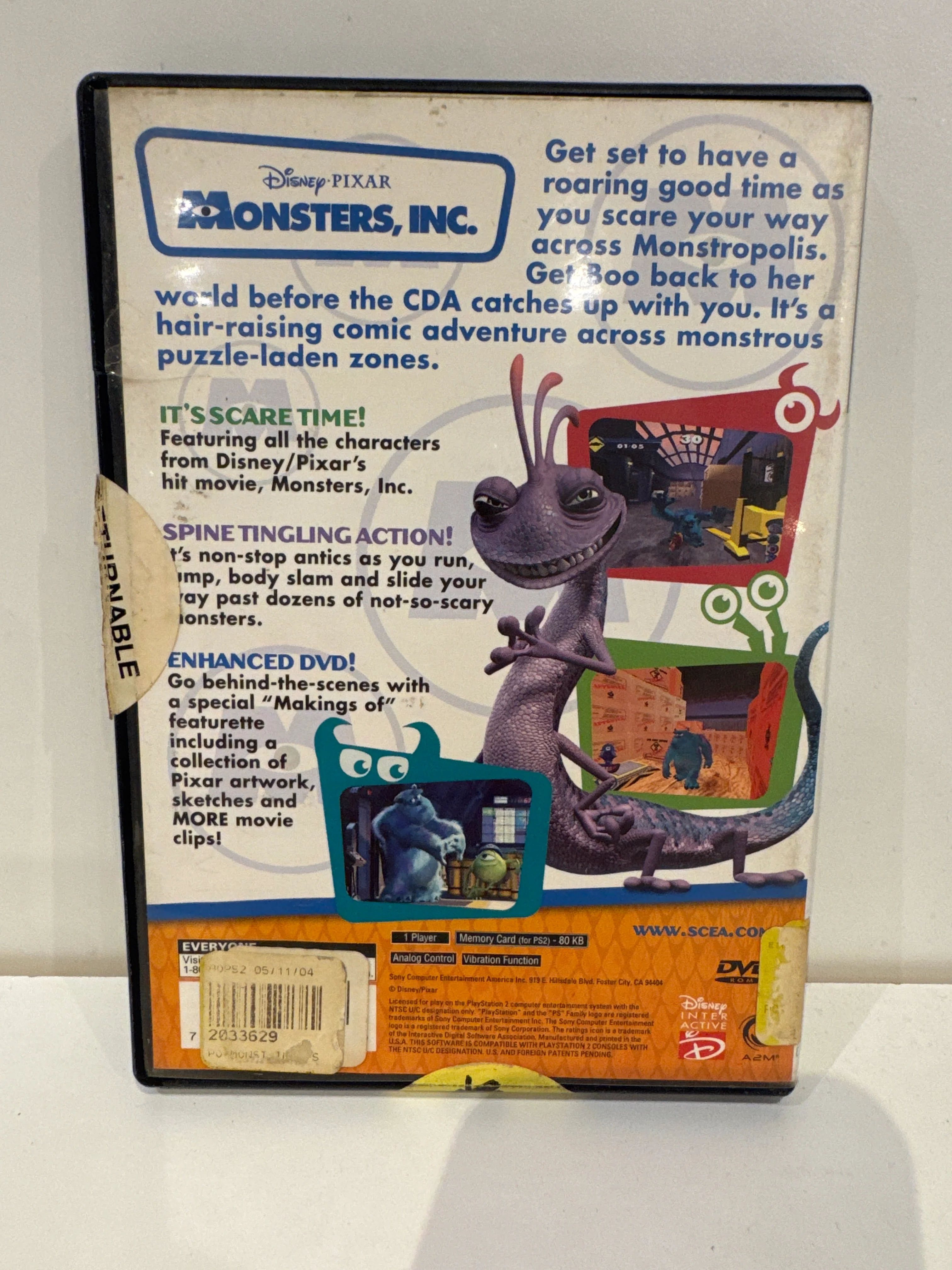 Monsters Inc - Playstation 2 - Image 2
